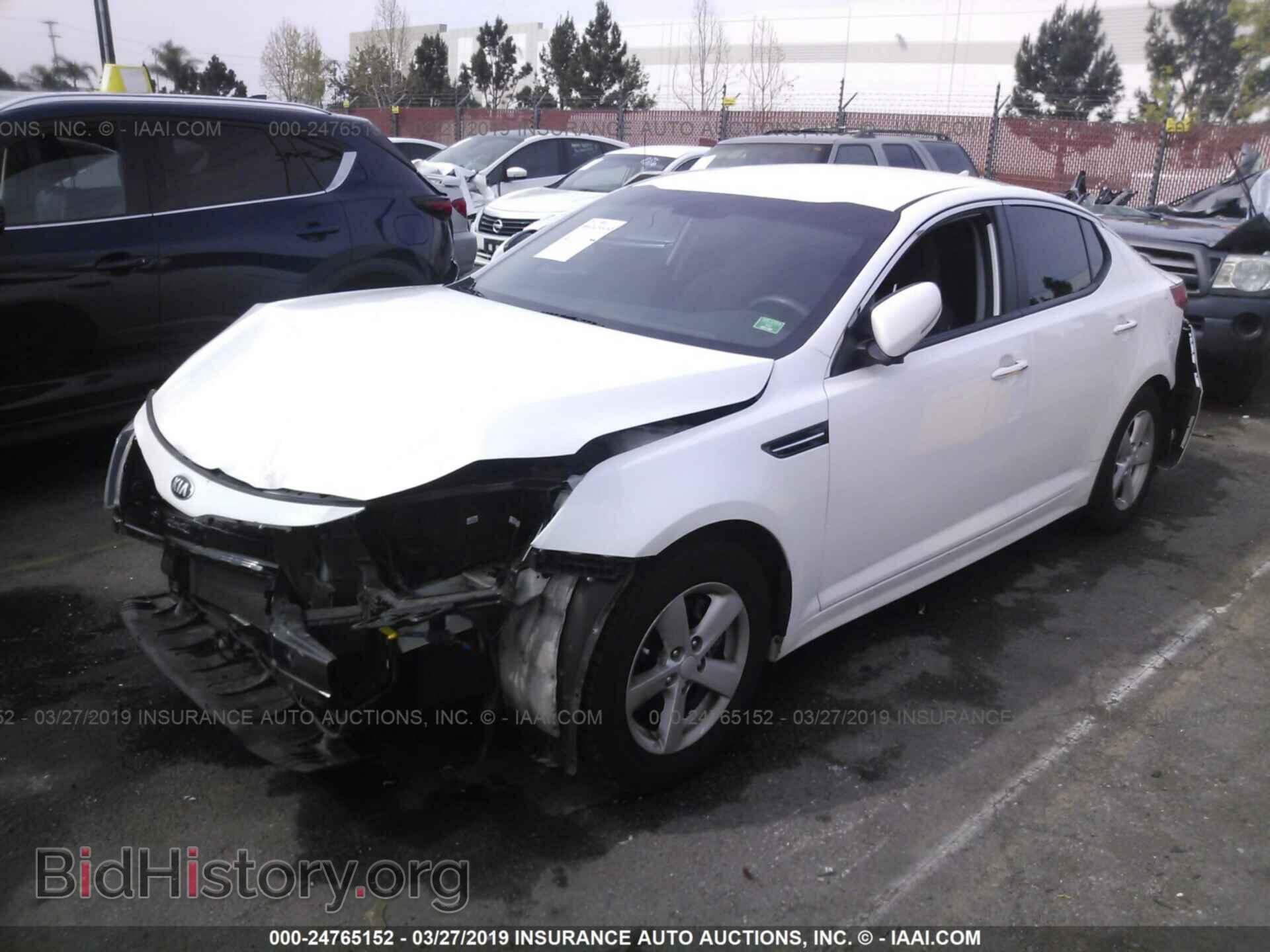 2015 KIA OPTIMA - VIN: KNAGM4A71F5665035 - Photo 2