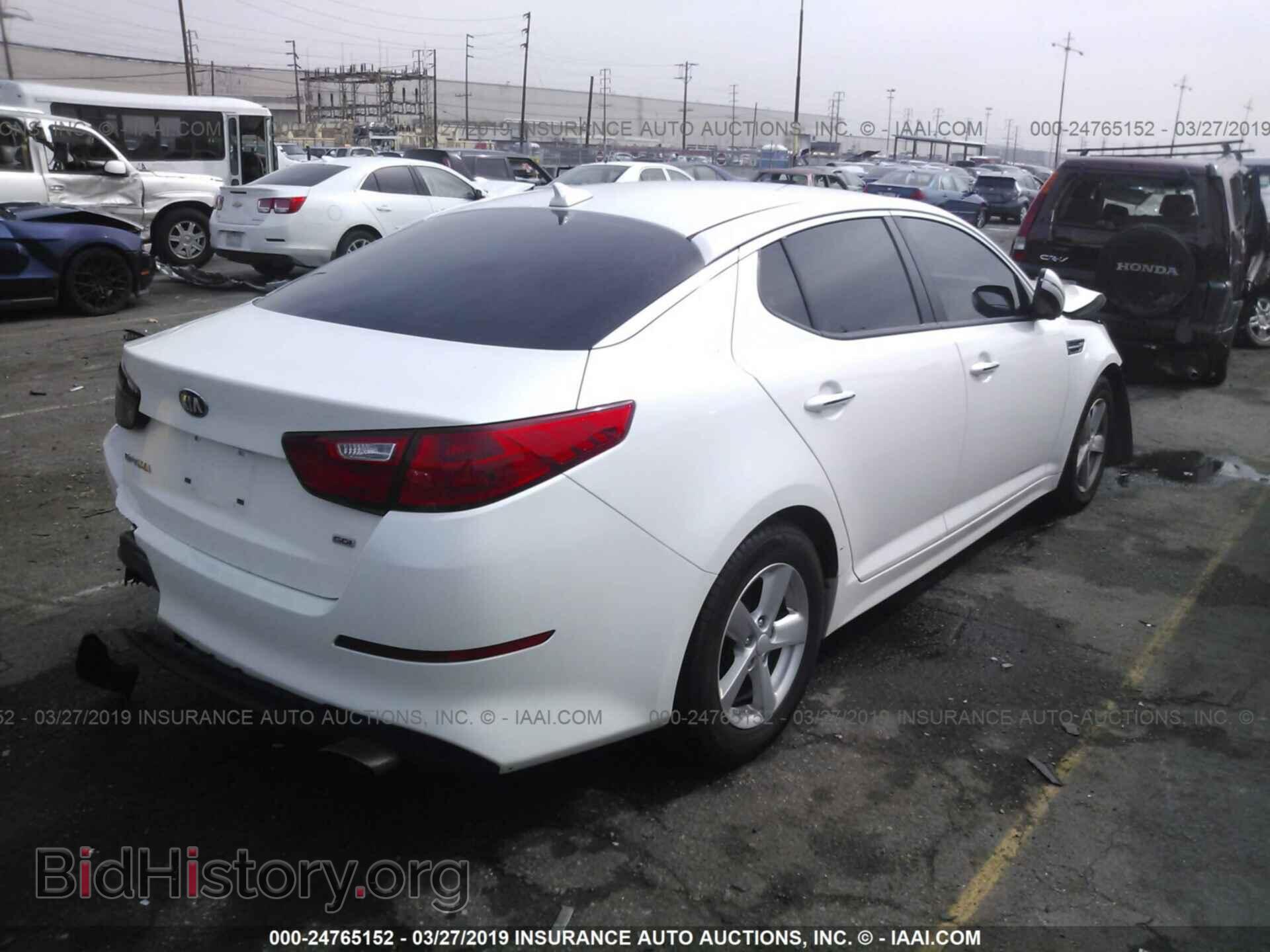 2015 KIA OPTIMA - VIN: KNAGM4A71F5665035 - Photo 4