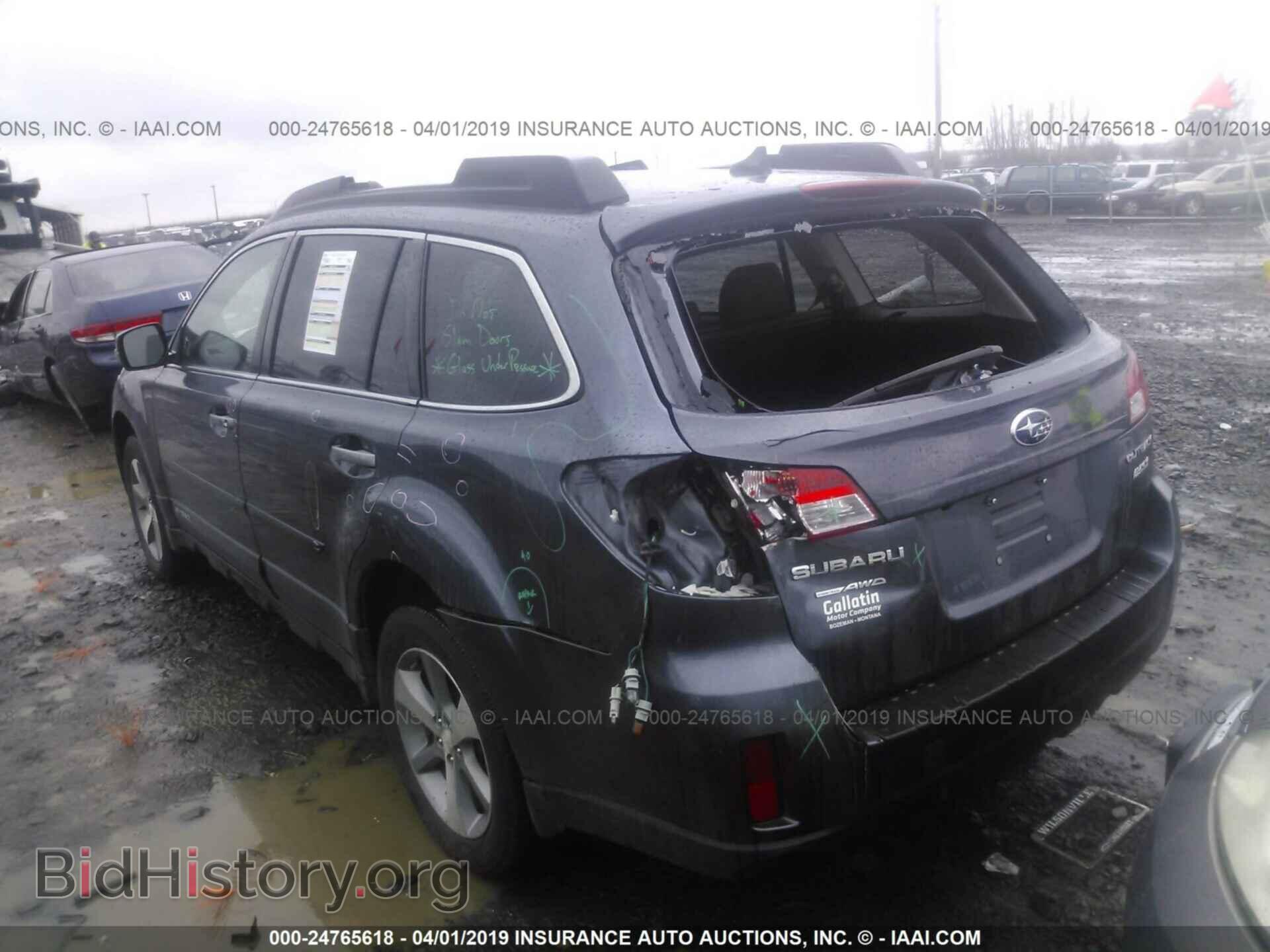 2014 SUBARU OUTBACK - VIN: 4S4BRBPC9E3210138 - Фото 3