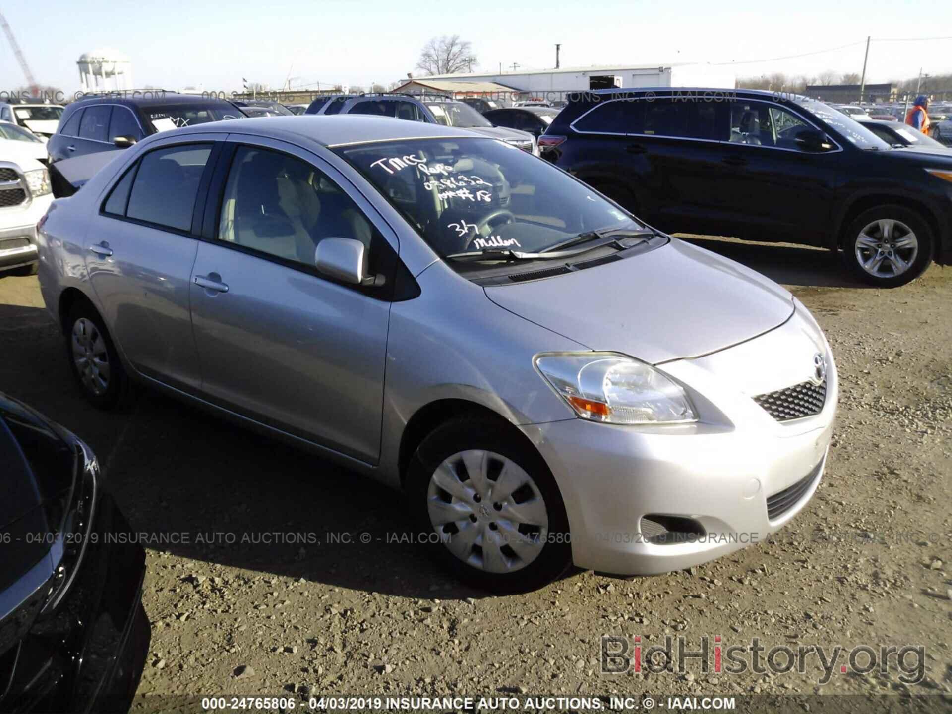 Photo JTDBT4K33CL038632 - TOYOTA YARIS 2012