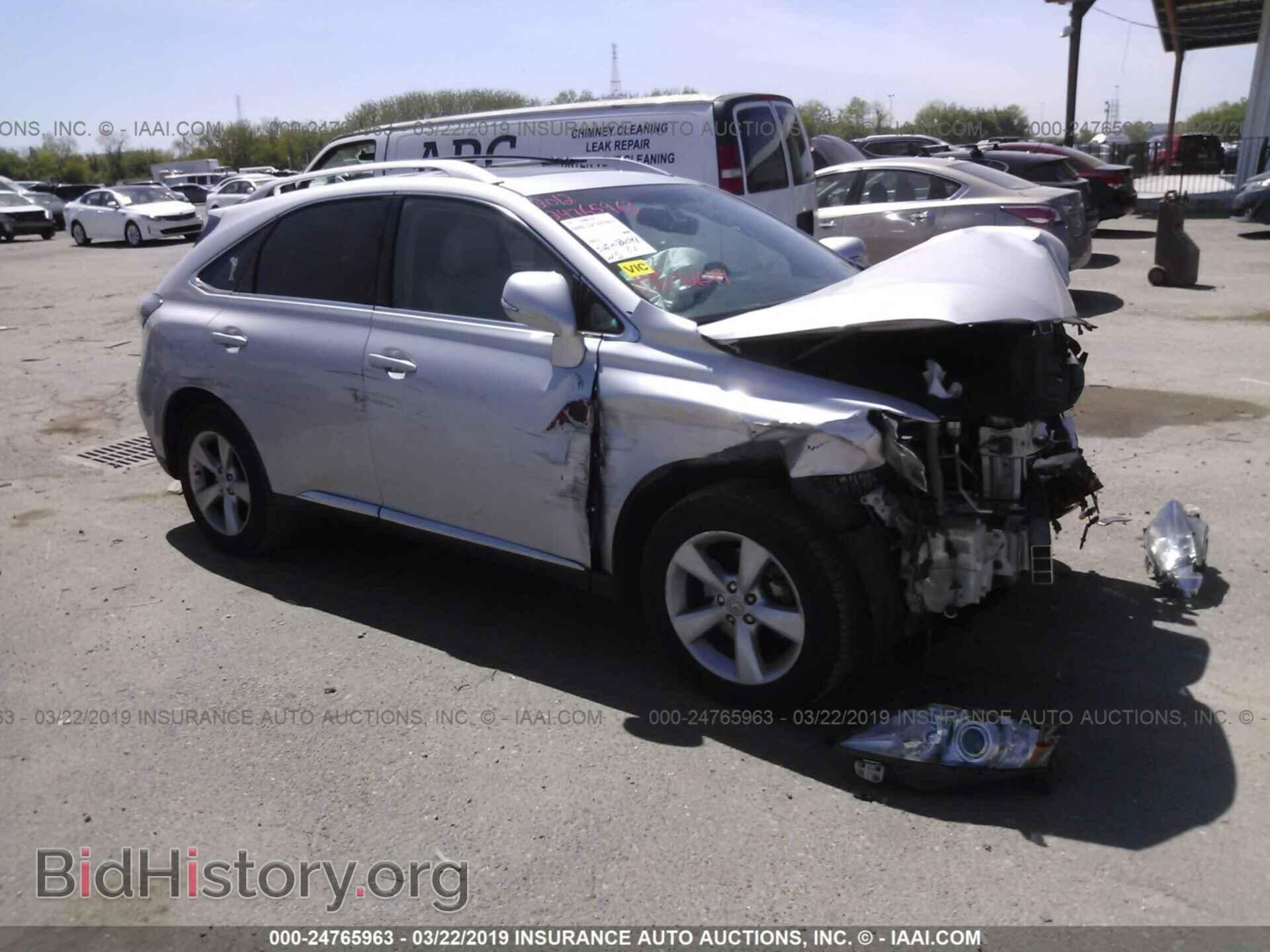 Photo 2T2BK1BA2CC142323 - LEXUS RX 2012