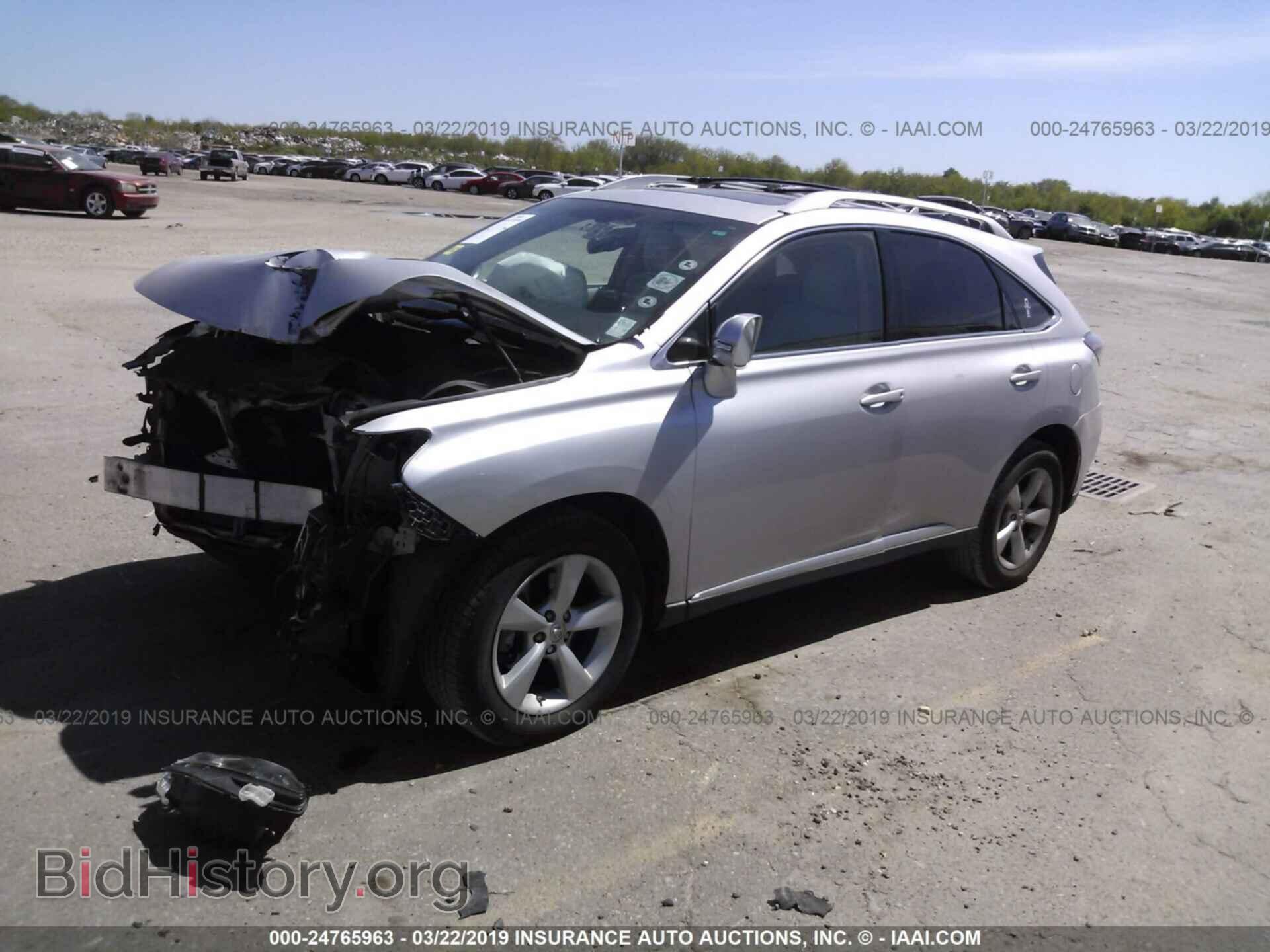2012 LEXUS RX - VIN: 2T2BK1BA2CC142323 - Photo 2