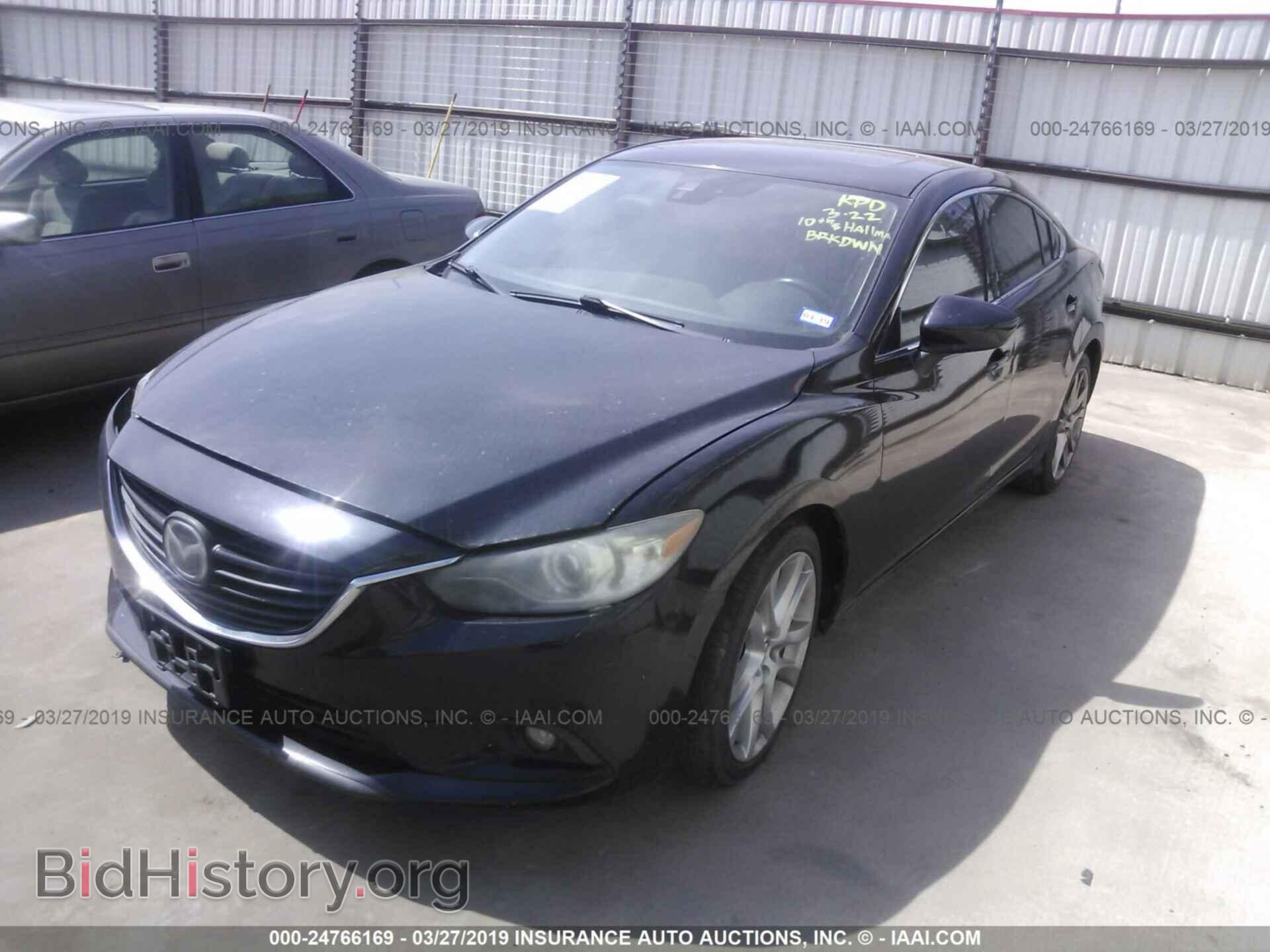 2014 MAZDA 6 - VIN: JM1GJ1W64E1127736 - Фото 2