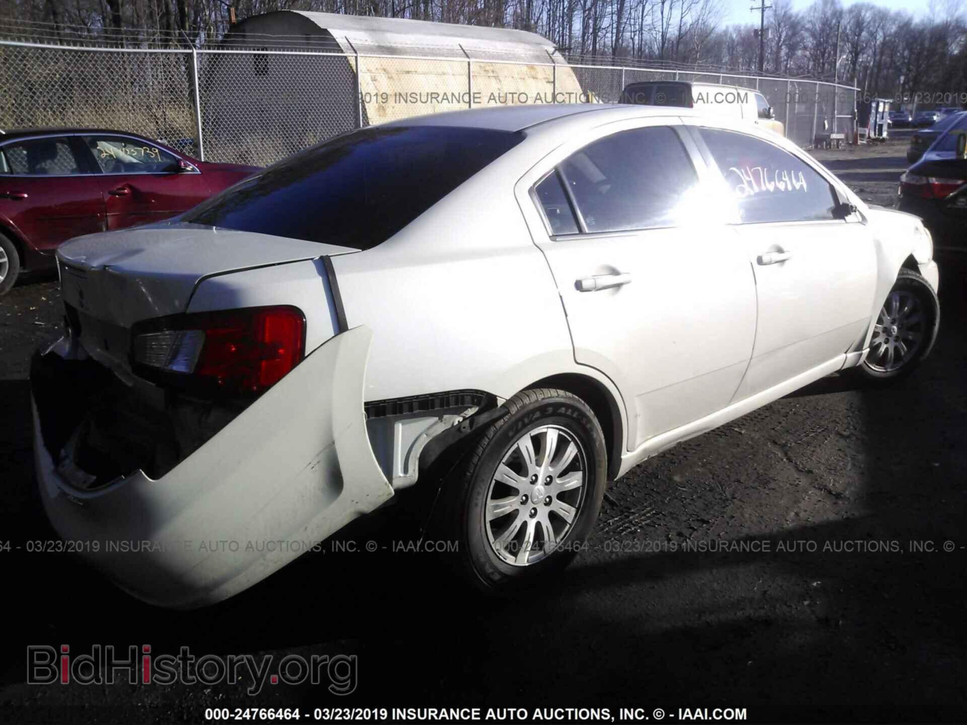 2009 MITSUBISHI GALANT - VIN: 4A3AB36F49E025248 - Фото 4