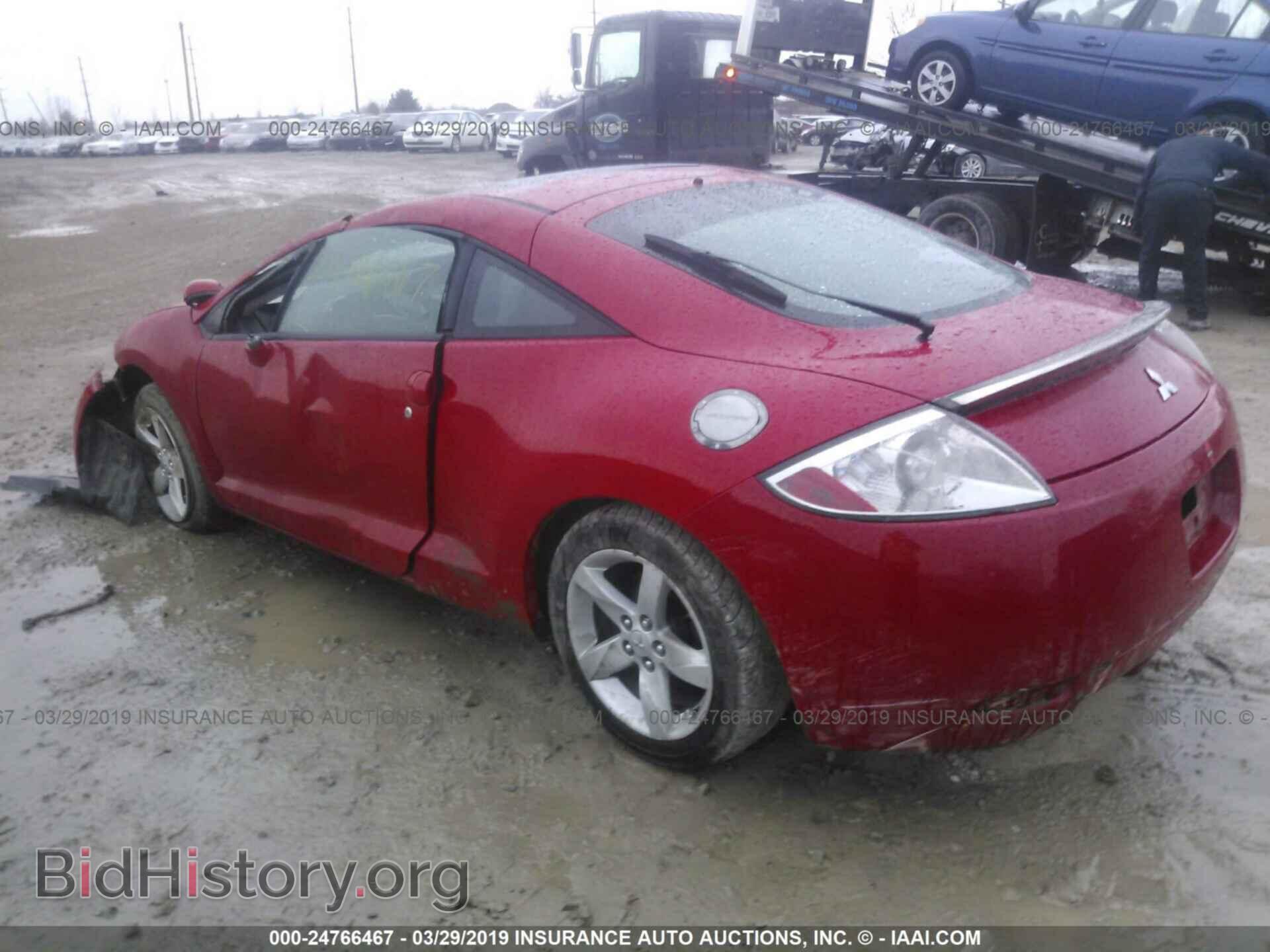 2007 MITSUBISHI ECLIPSE - VIN: 4A3AK24F37E030578 - Фото 3