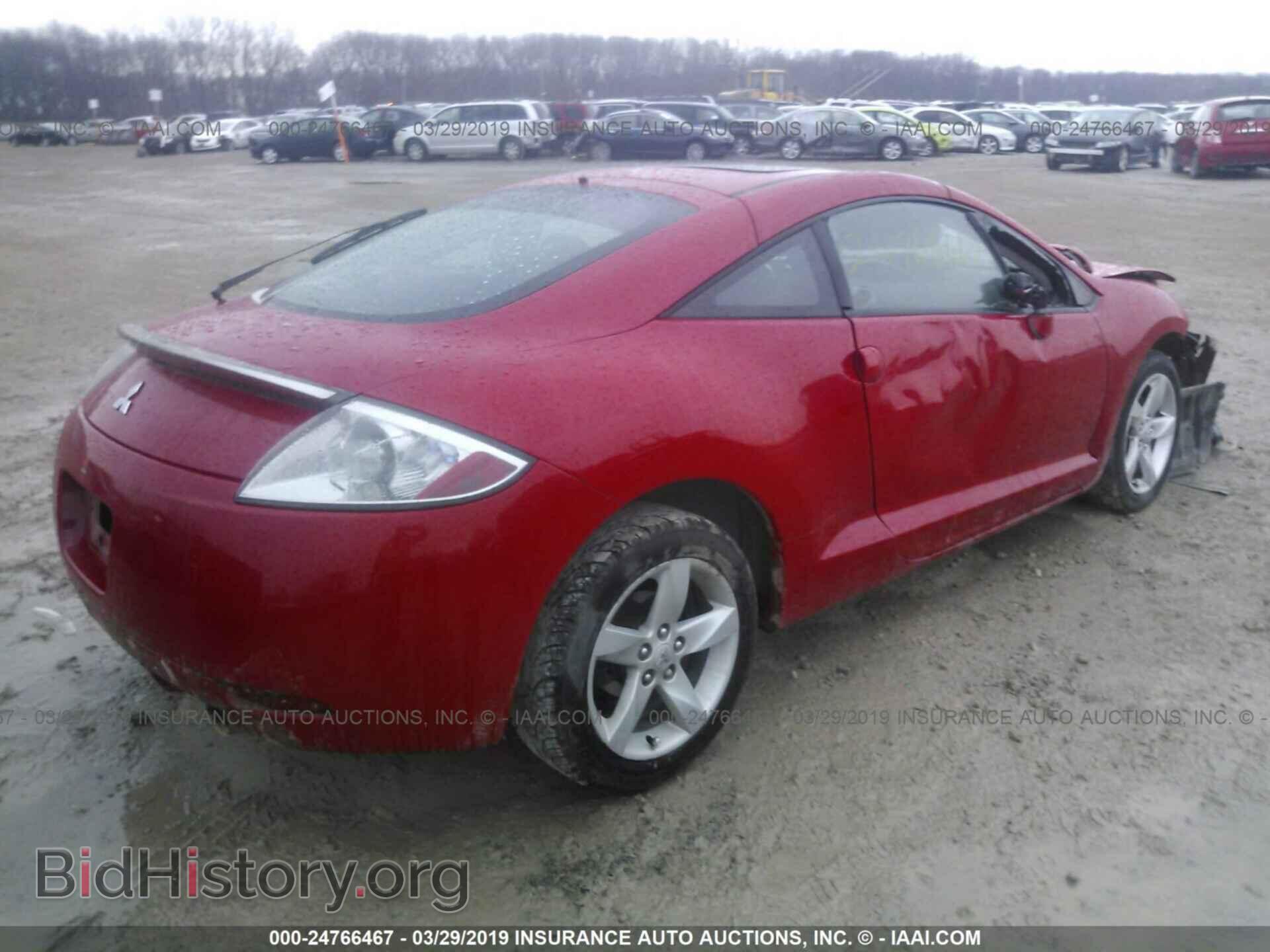 2007 MITSUBISHI ECLIPSE - VIN: 4A3AK24F37E030578 - Фото 4