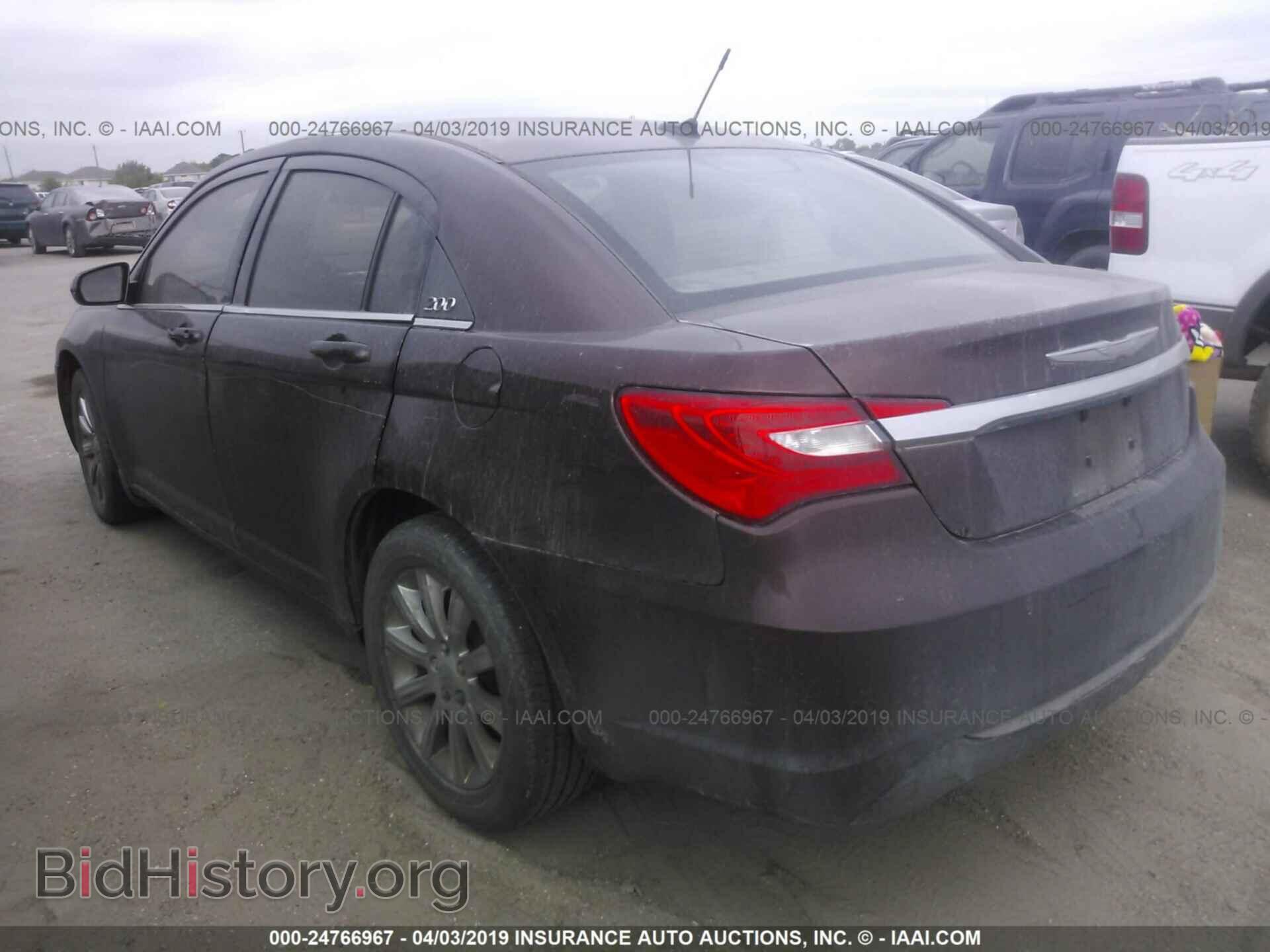 2013 CHRYSLER 200 - VIN: 1C3CCBBB0DN600884 - Фото 3