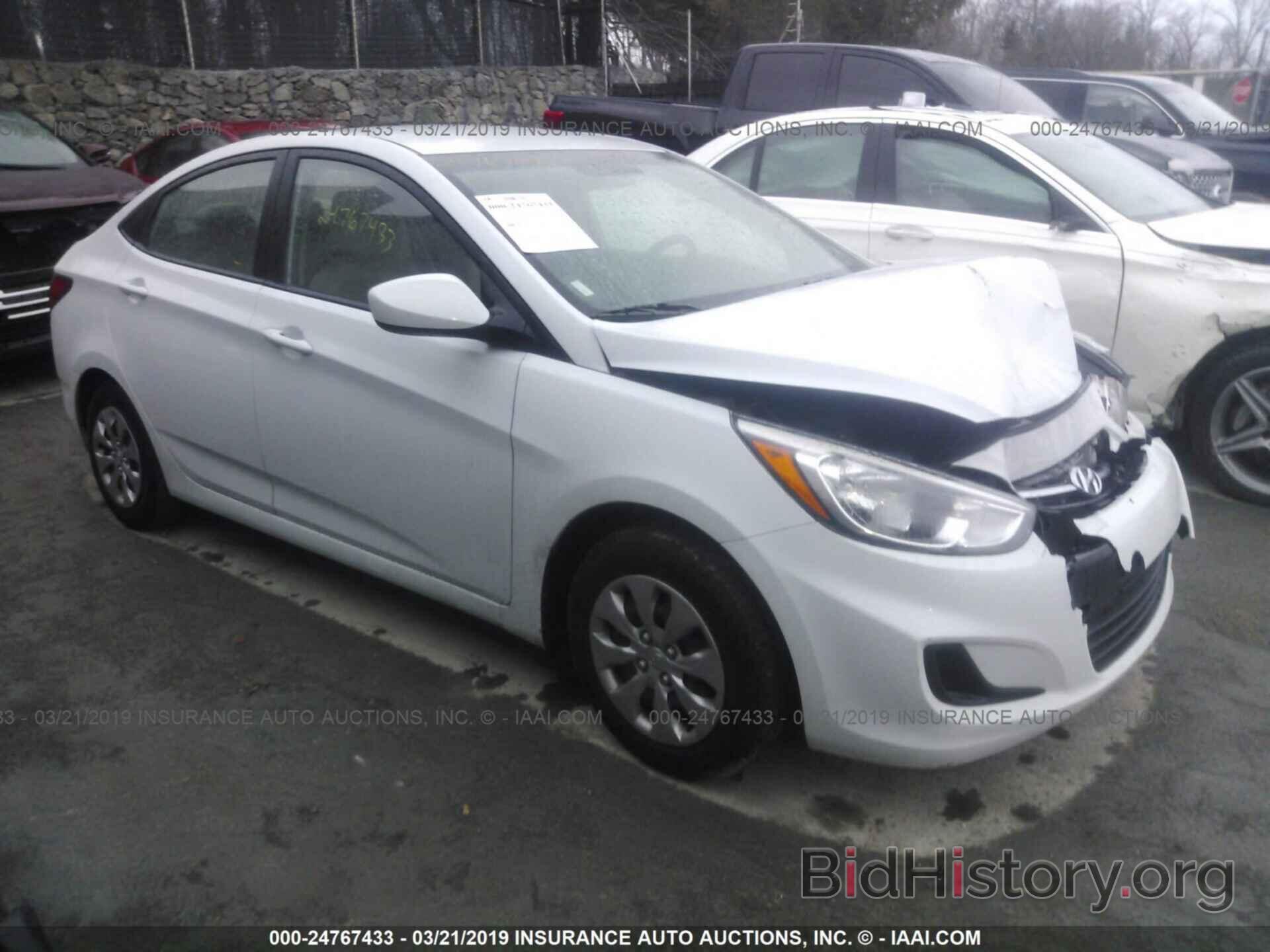 Photo KMHCT4AE6HU374893 - HYUNDAI ACCENT 2017