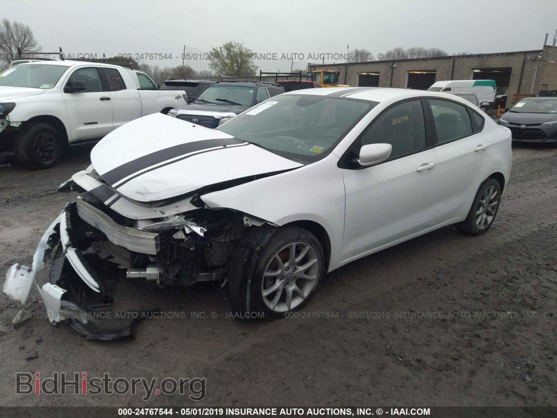 2013 DODGE DART - VIN: 1C3CDFBA7DD195334 - Фото 2