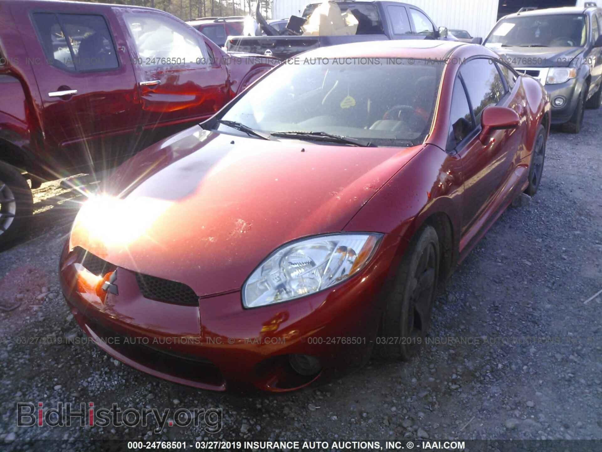2007 MITSUBISHI ECLIPSE - VIN: 4A3AK24F97E066453 - Фото 2