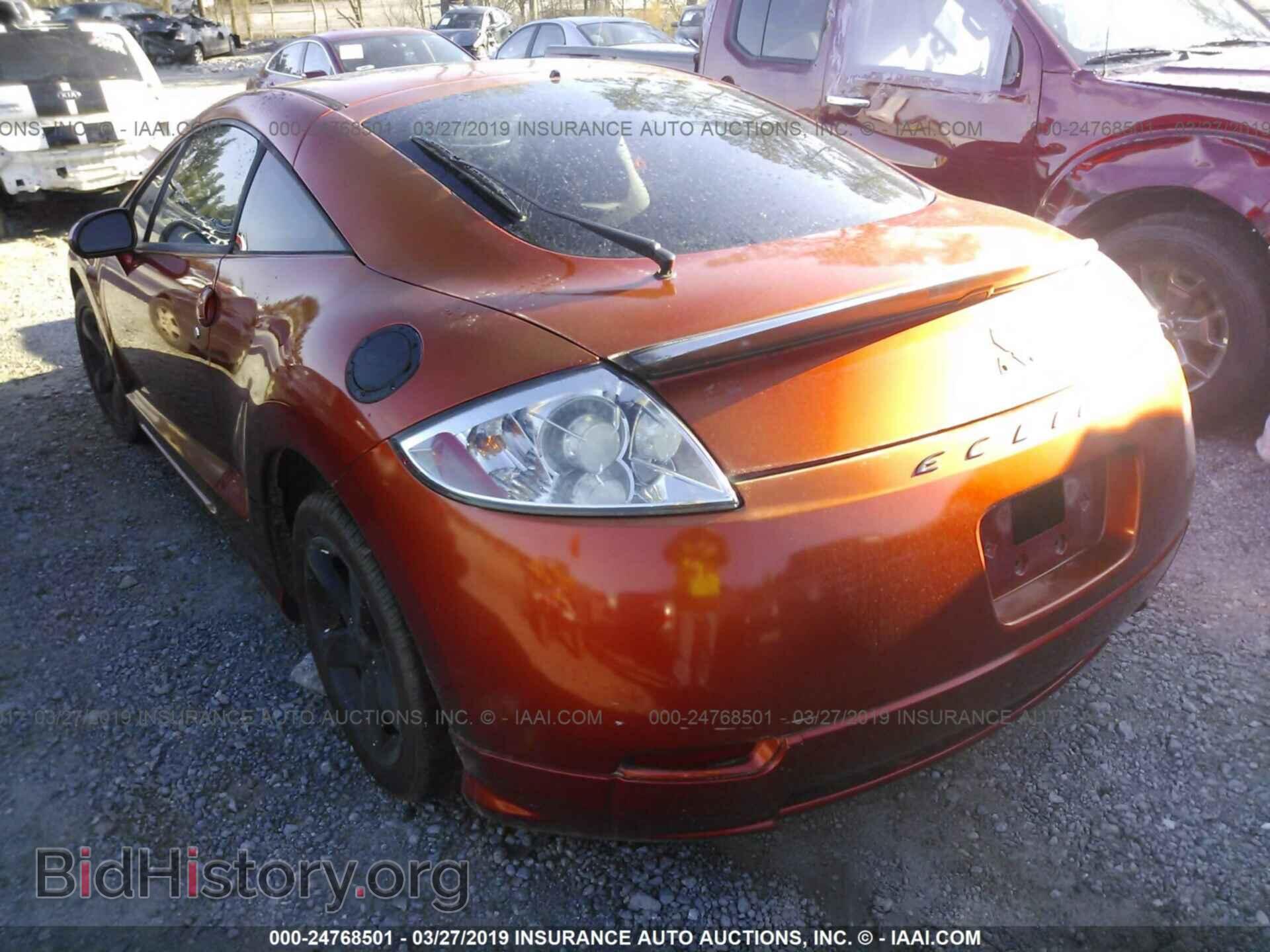 2007 MITSUBISHI ECLIPSE - VIN: 4A3AK24F97E066453 - Фото 3