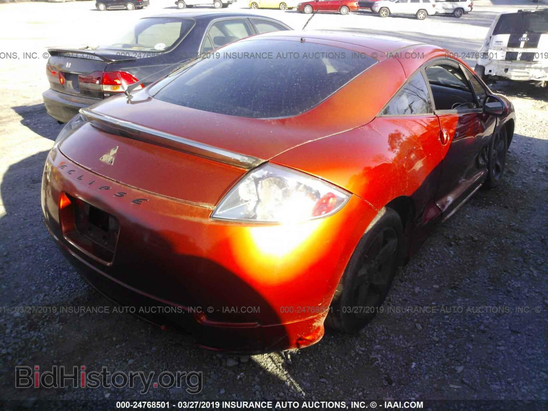 2007 MITSUBISHI ECLIPSE - VIN: 4A3AK24F97E066453 - Фото 4