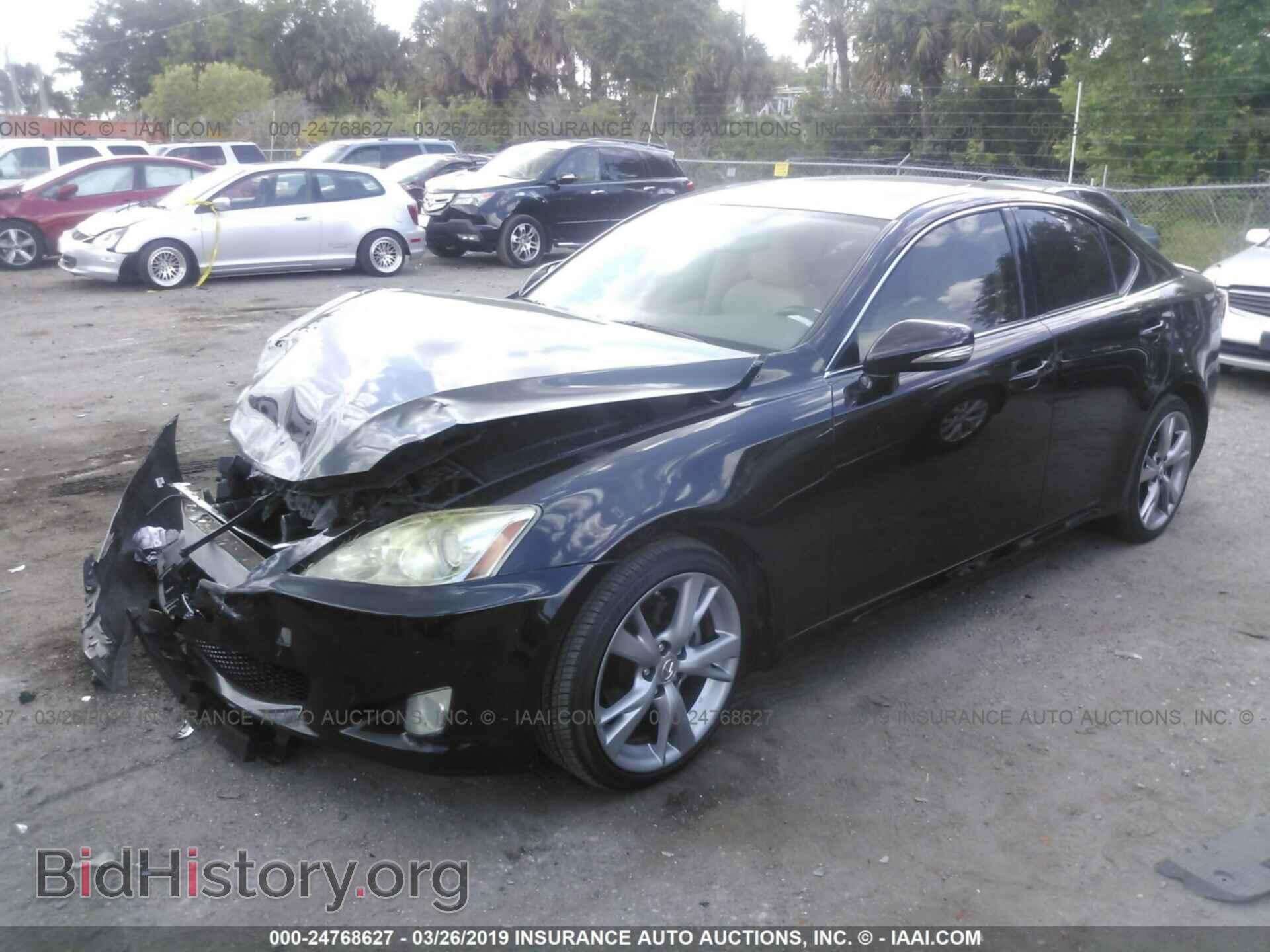 2009 LEXUS IS - VIN: JTHBK262595089991 - Фото 2