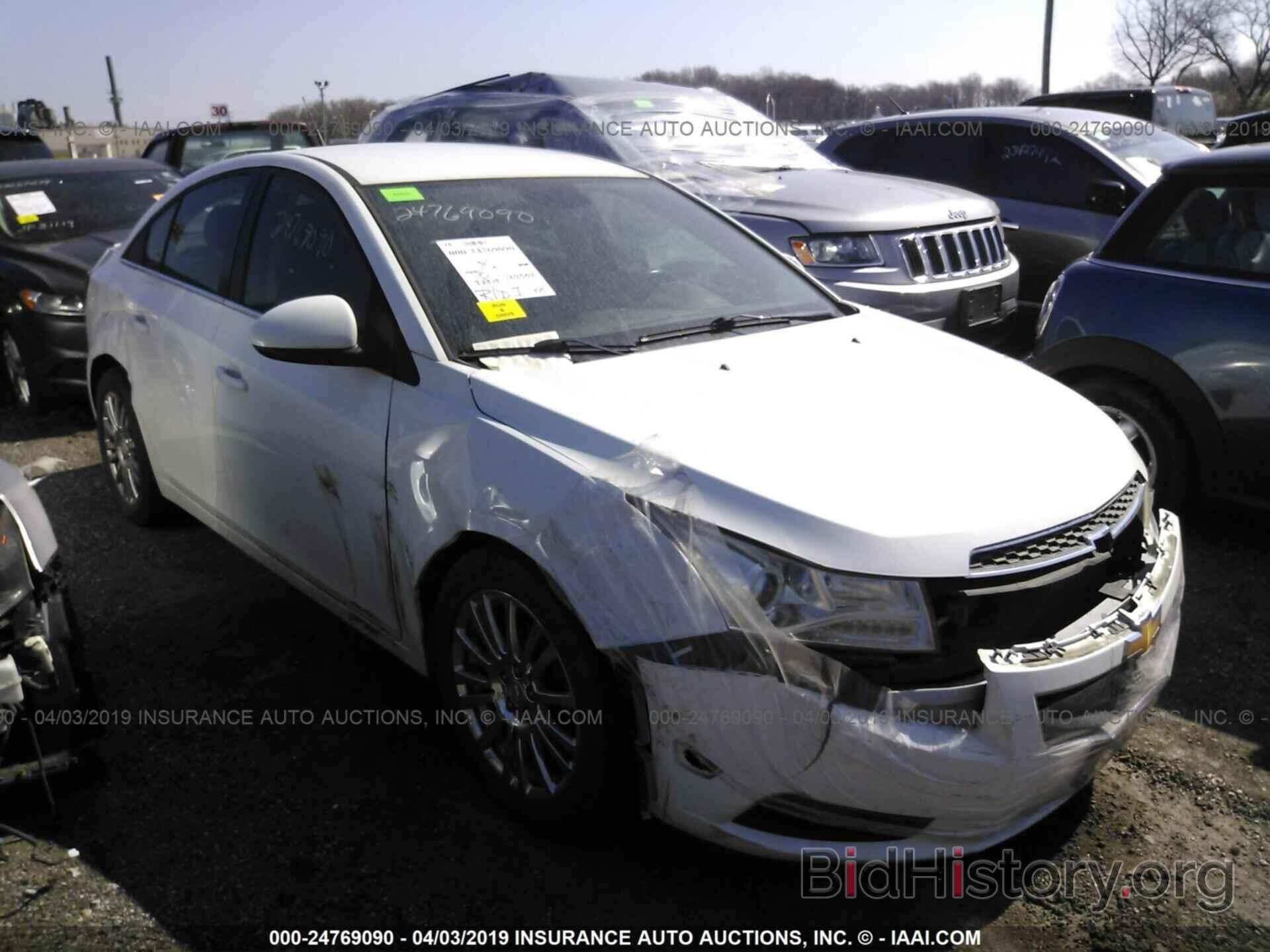 Photo 1G1PJ5SB7E7292485 - CHEVROLET CRUZE 2014