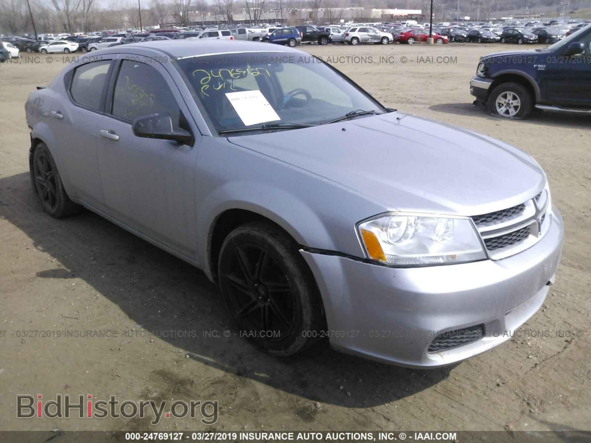Фотография 1C3CDZAB5DN519287 - DODGE AVENGER 2013