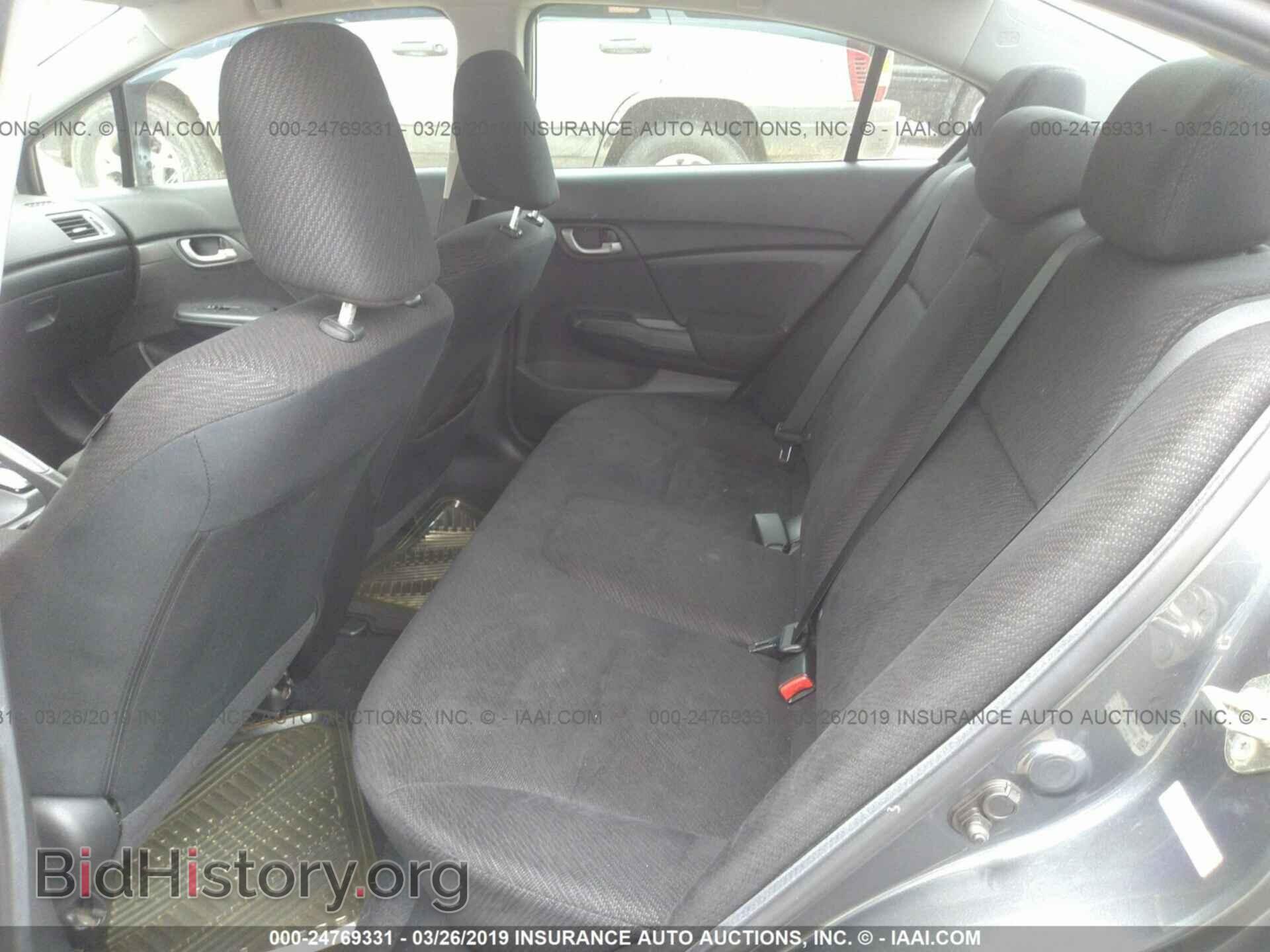 2013 HONDA CIVIC - VIN: 19XFB2F57DE100449 - Фото 8