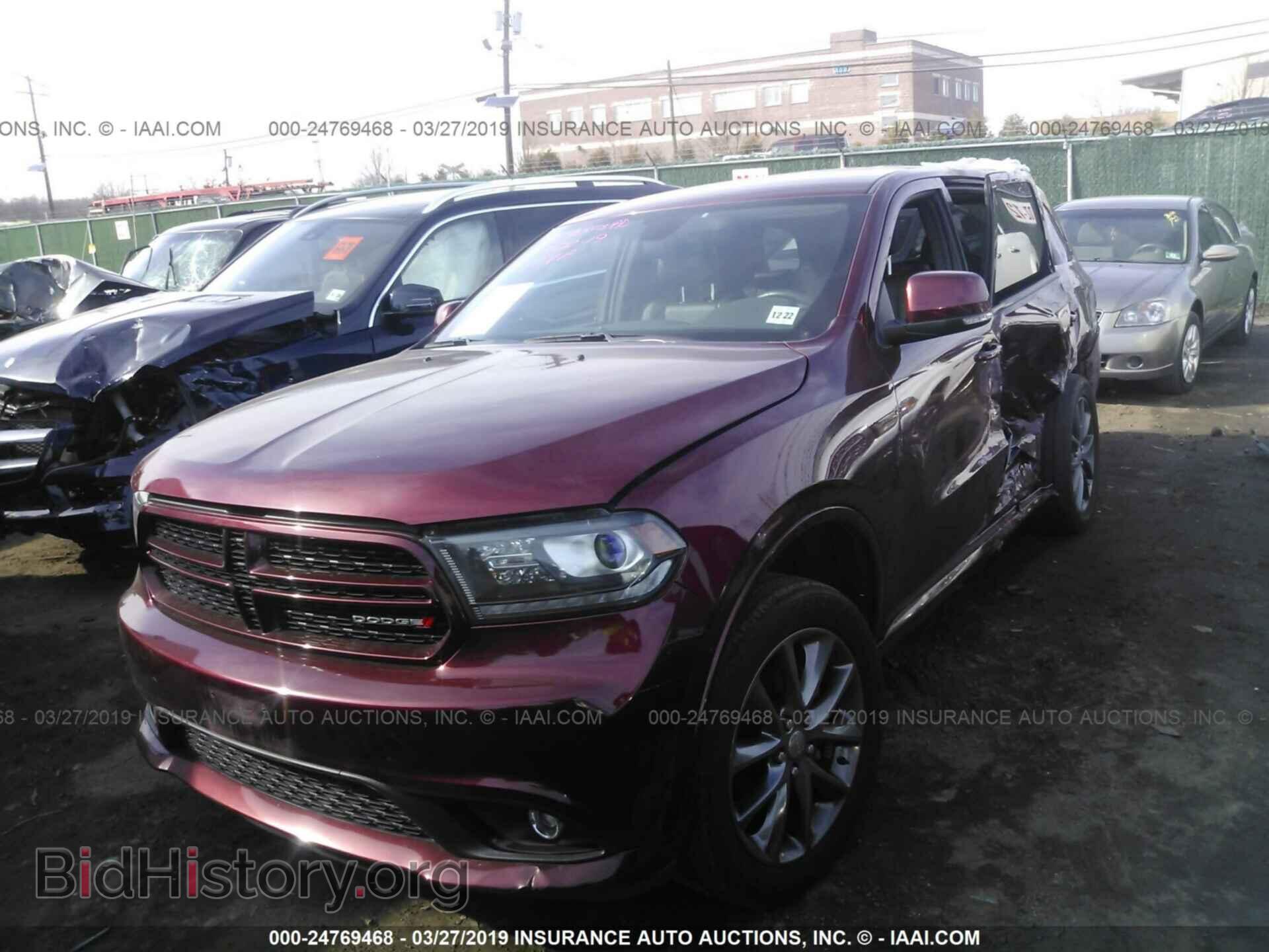 2017 DODGE DURANGO - VIN: 1C4RDJDG4HC827986 - Фото 2