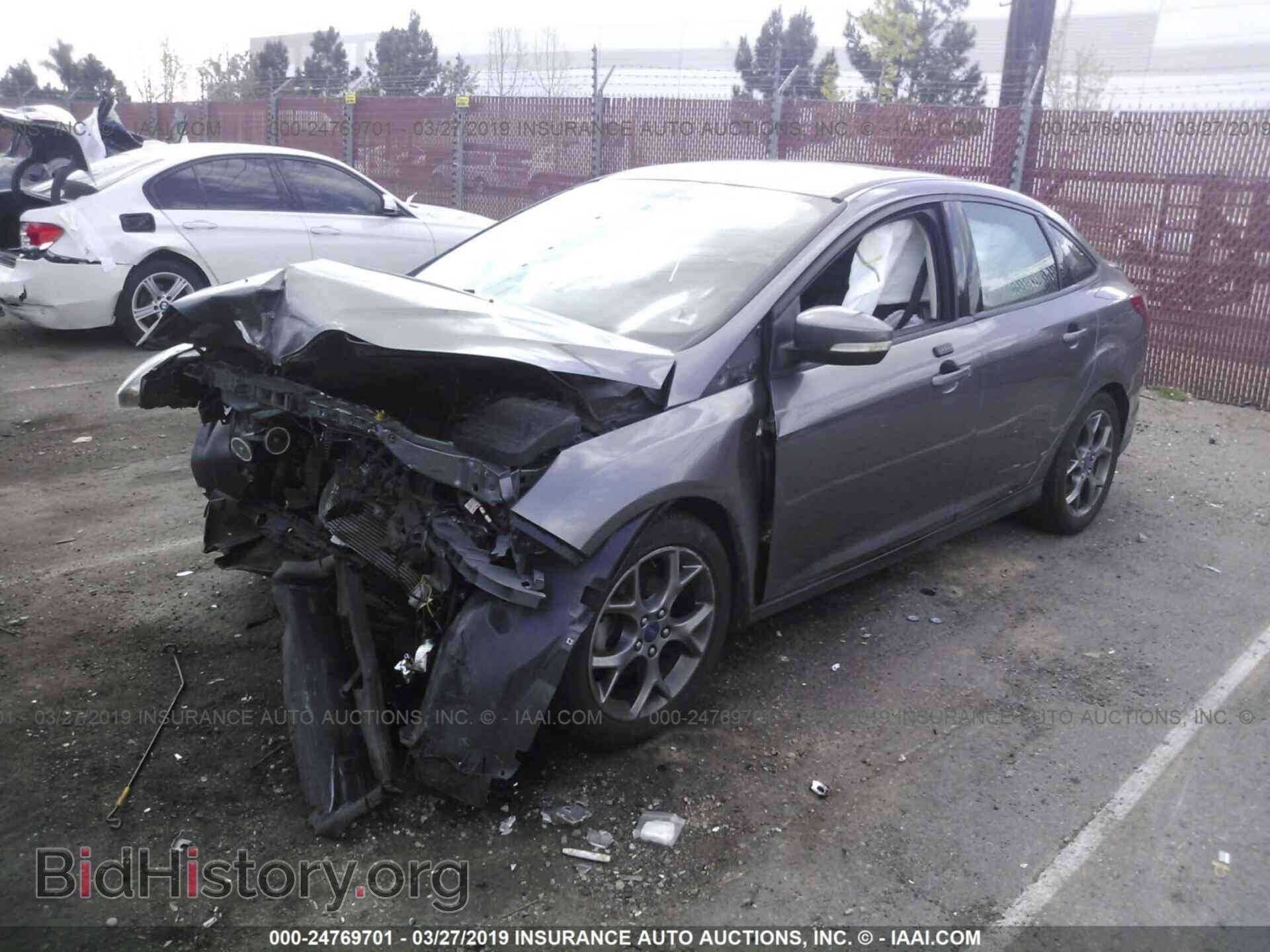 2014 FORD FOCUS - VIN: 1FADP3F27EL342354 - Фото 2