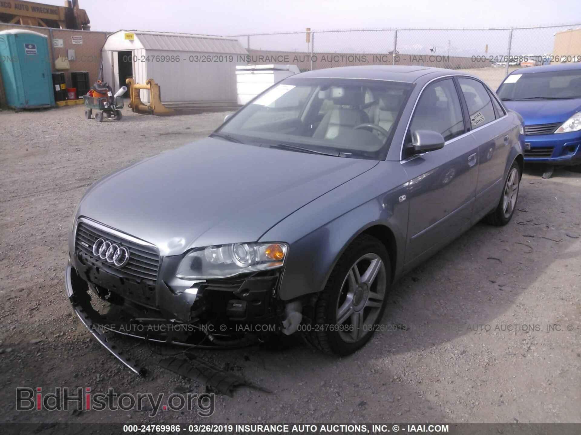 2006 AUDI A4 - VIN: WAUDF78E06A063169 - Фото 2