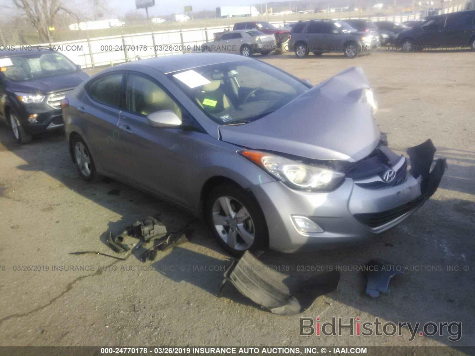 Photo KMHDH4AE7DU574553 - HYUNDAI ELANTRA 2013