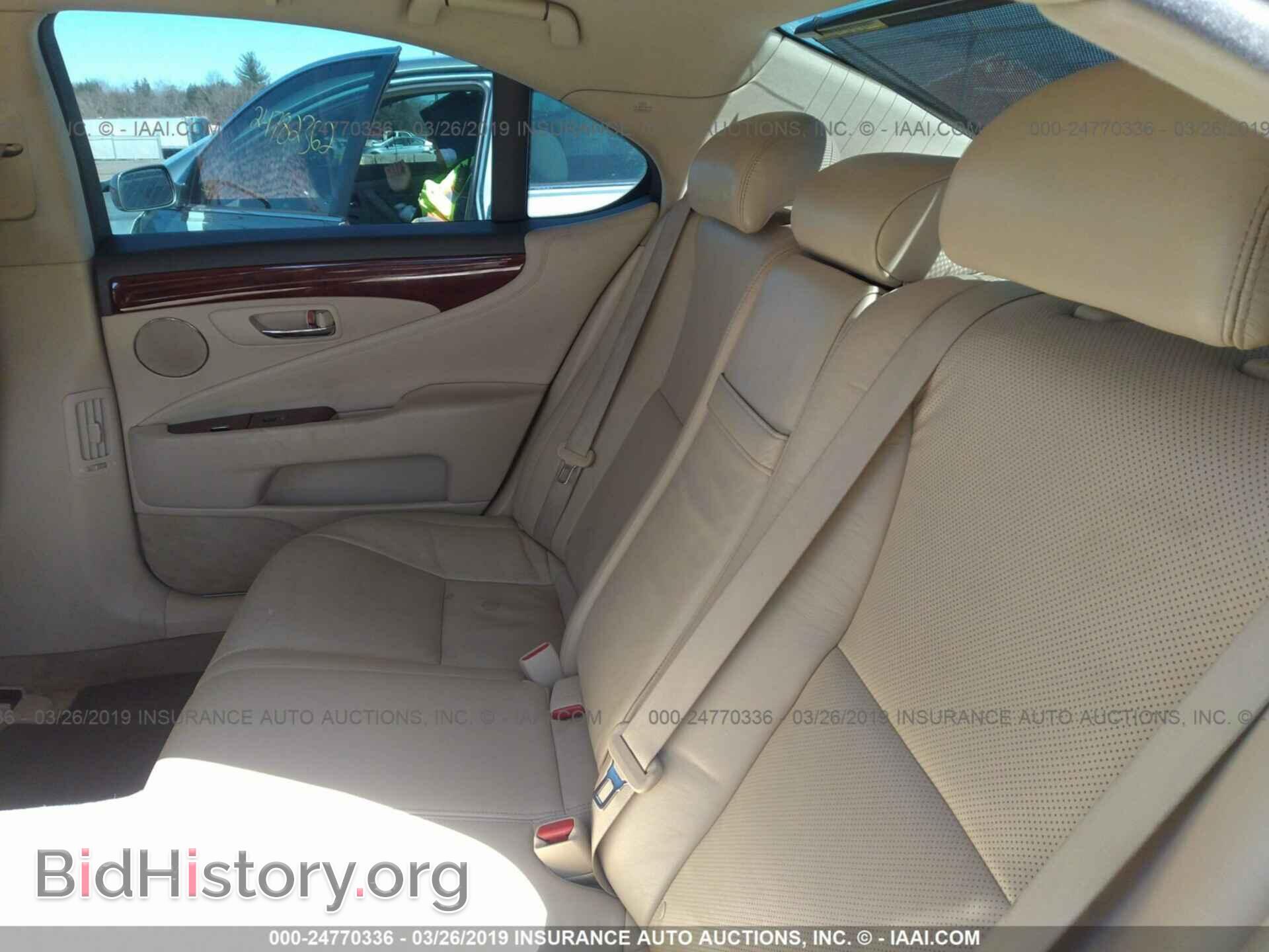 2010 LEXUS LS - VIN: JTHCL5EF6A5007830 - Фото 8