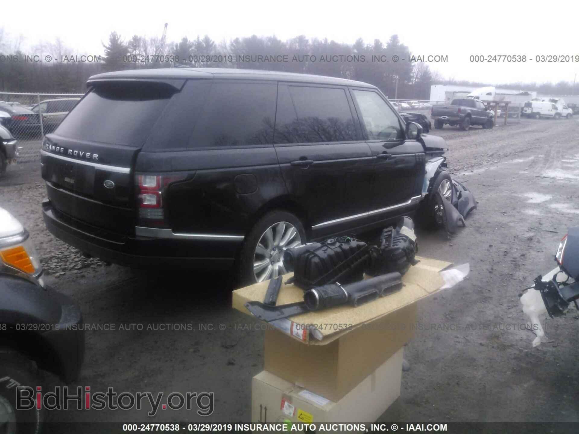 2014 LAND ROVER RANGE ROVER - VIN: SALGS3TF2EA188623 - Фото 4