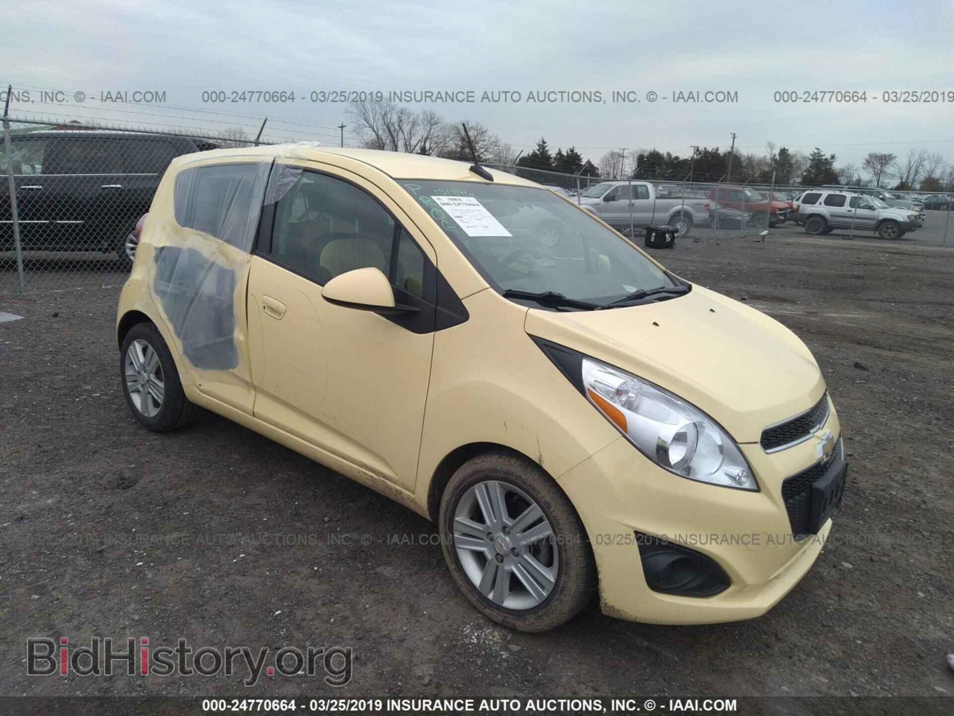 Photo KL8CD6S98EC458383 - CHEVROLET SPARK 2014
