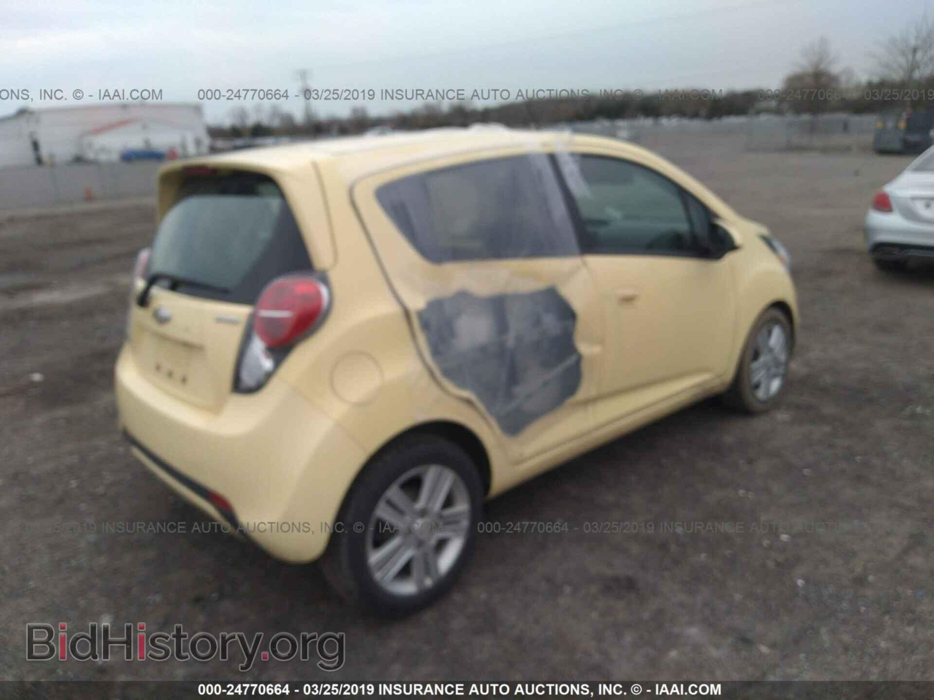 2014 CHEVROLET SPARK - VIN: KL8CD6S98EC458383 - Фото 4
