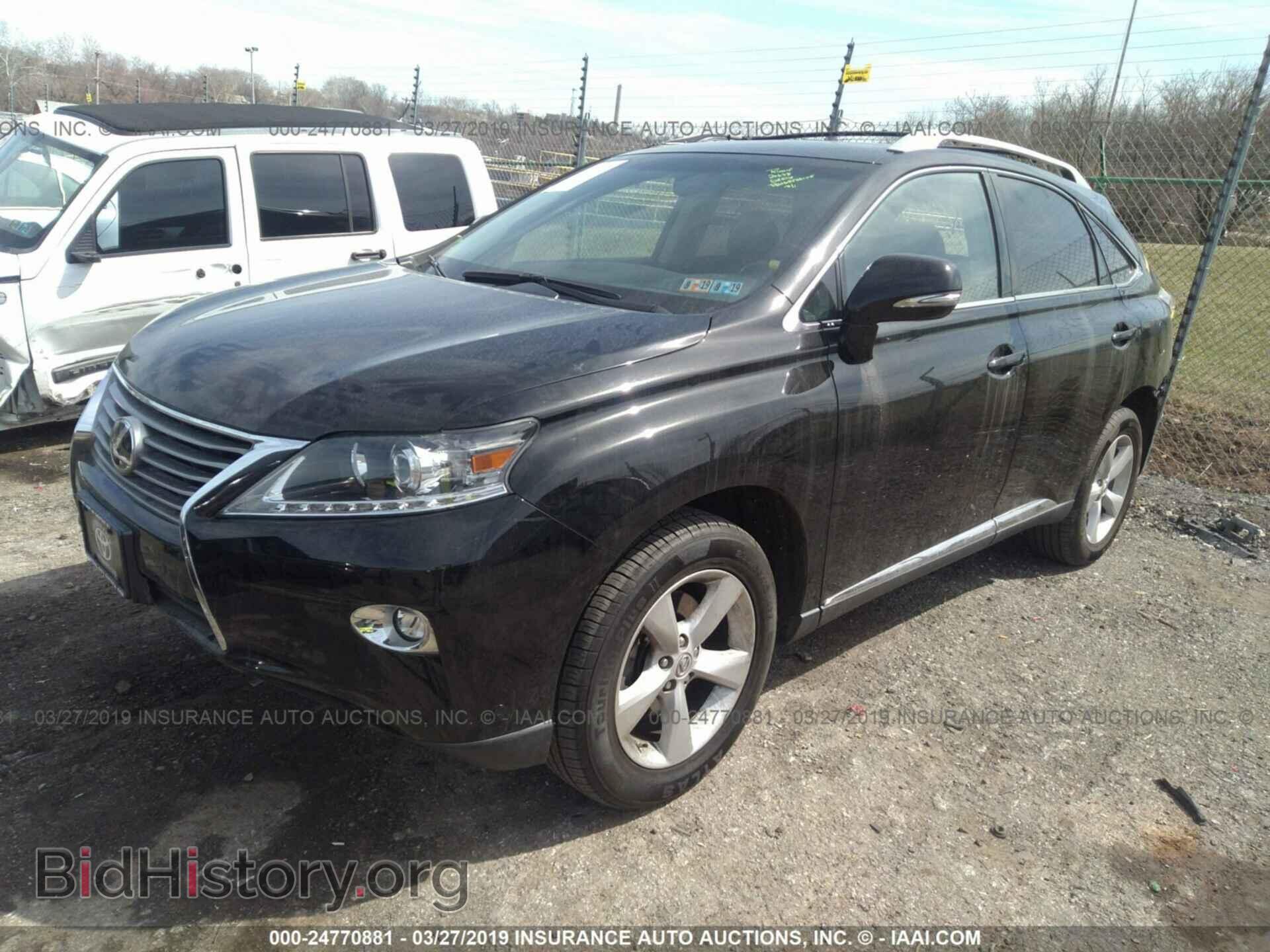 2015 LEXUS RX - VIN: 2T2BK1BA7FC322465 - Фото 2