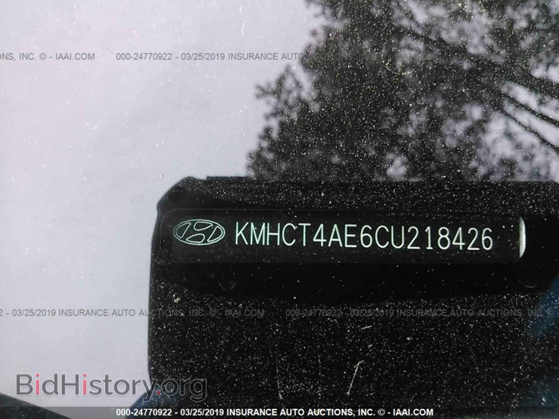 2012 HYUNDAI ACCENT - VIN: KMHCT4AE6CU218426 - Фото 9