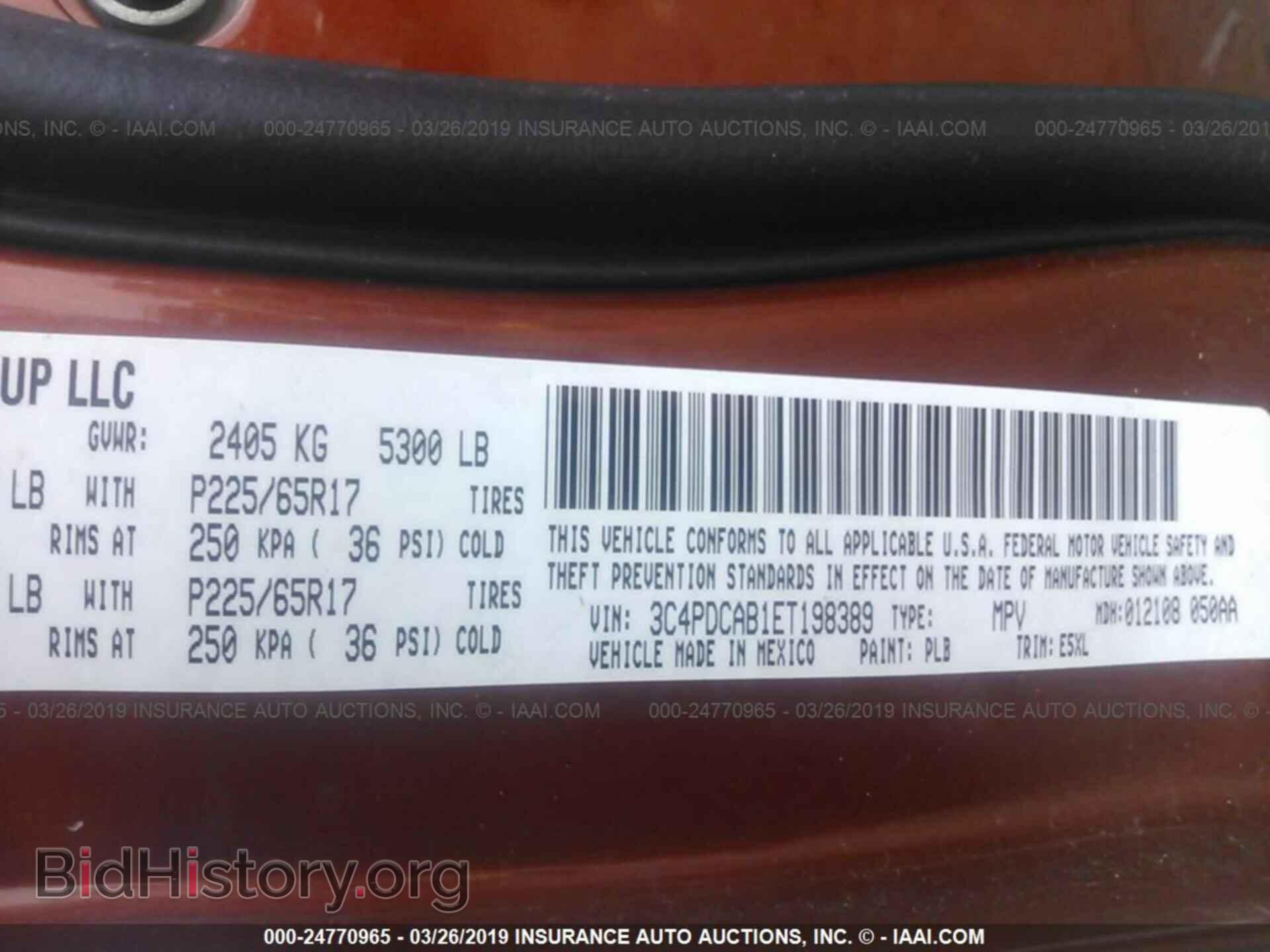 2014 DODGE JOURNEY - VIN: 3C4PDCAB1ET198389 - Photo 9