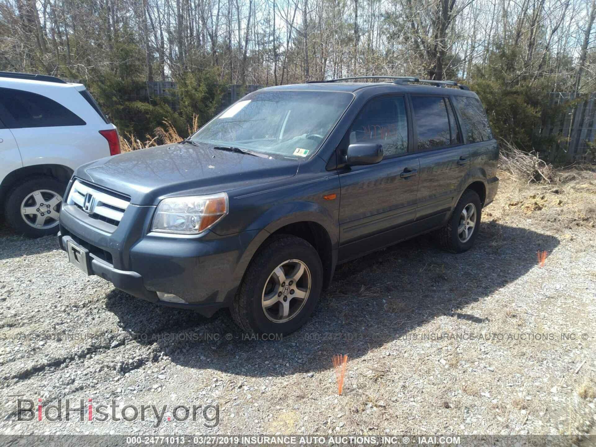 2006 HONDA PILOT - VIN: 5FNYF18406B013632 - Фото 2