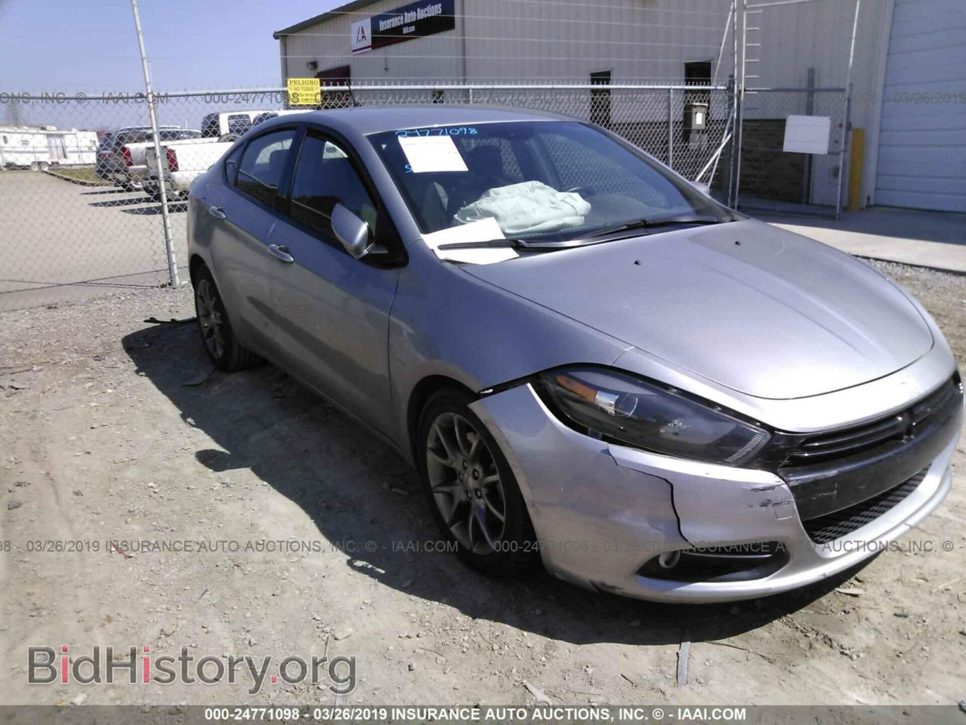 Фотография 1C3CDFBB6FD247600 - DODGE DART 2015