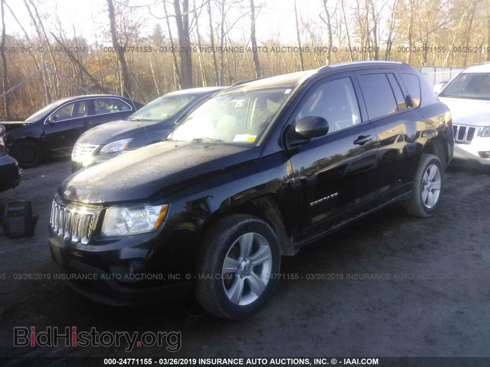 2012 JEEP COMPASS - VIN: 1C4NJDEB1CD715581 - Фото 2