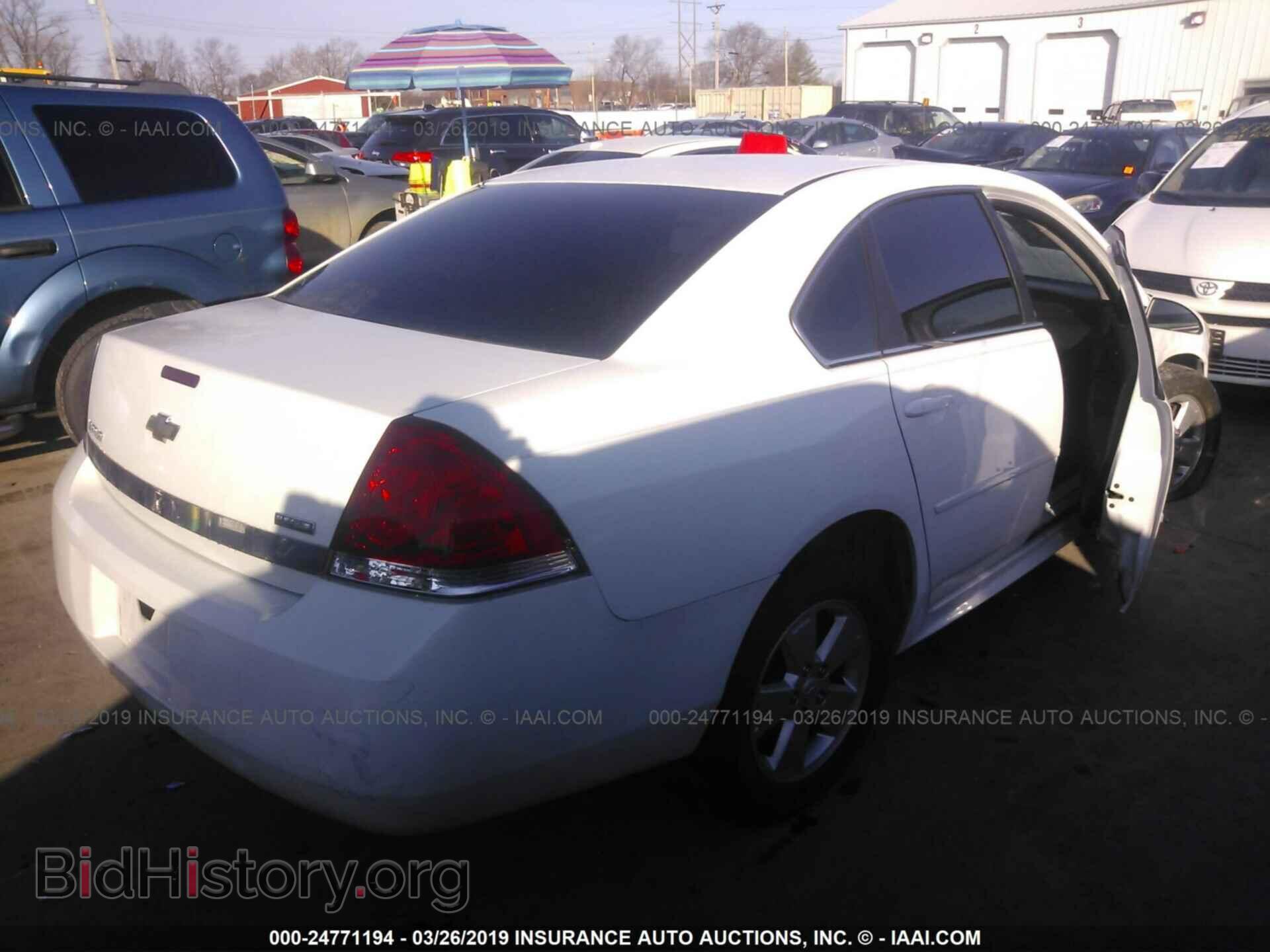 2011 CHEVROLET IMPALA - VIN: 2G1WF5EK5B1179166 - Фото 4