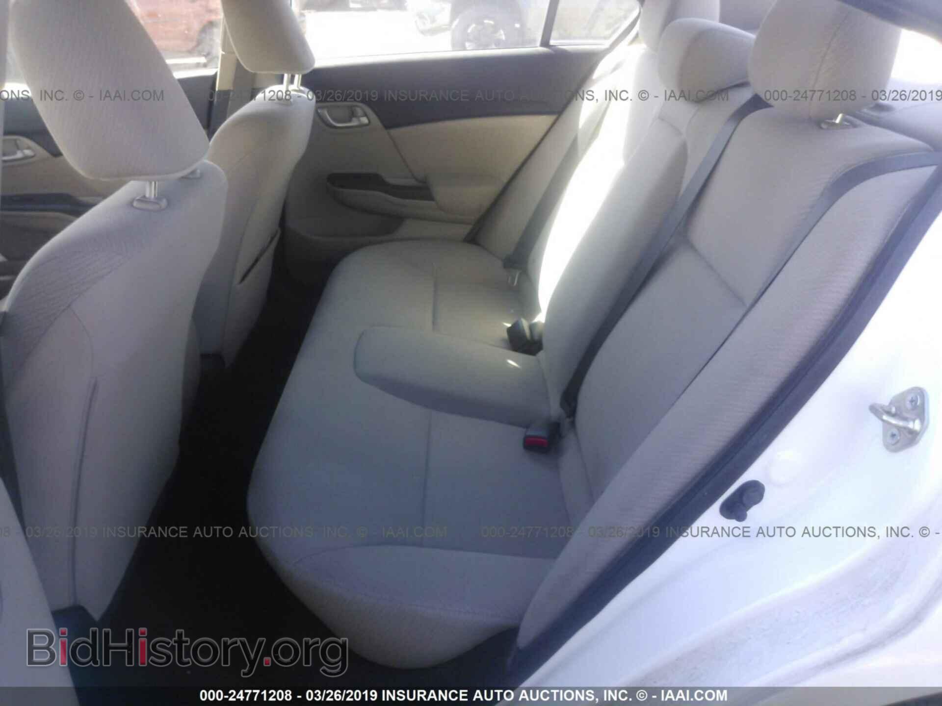 2013 HONDA CIVIC - VIN: 19XFB2F5XDE069665 - Фото 8