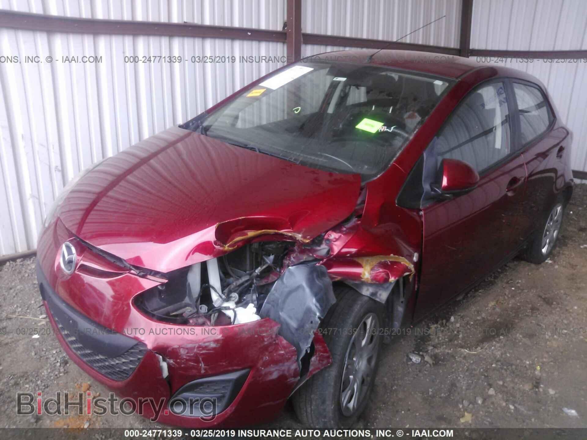 2014 MAZDA MAZDA2 - VIN: JM1DE1KY4E0179582 - Photo 2