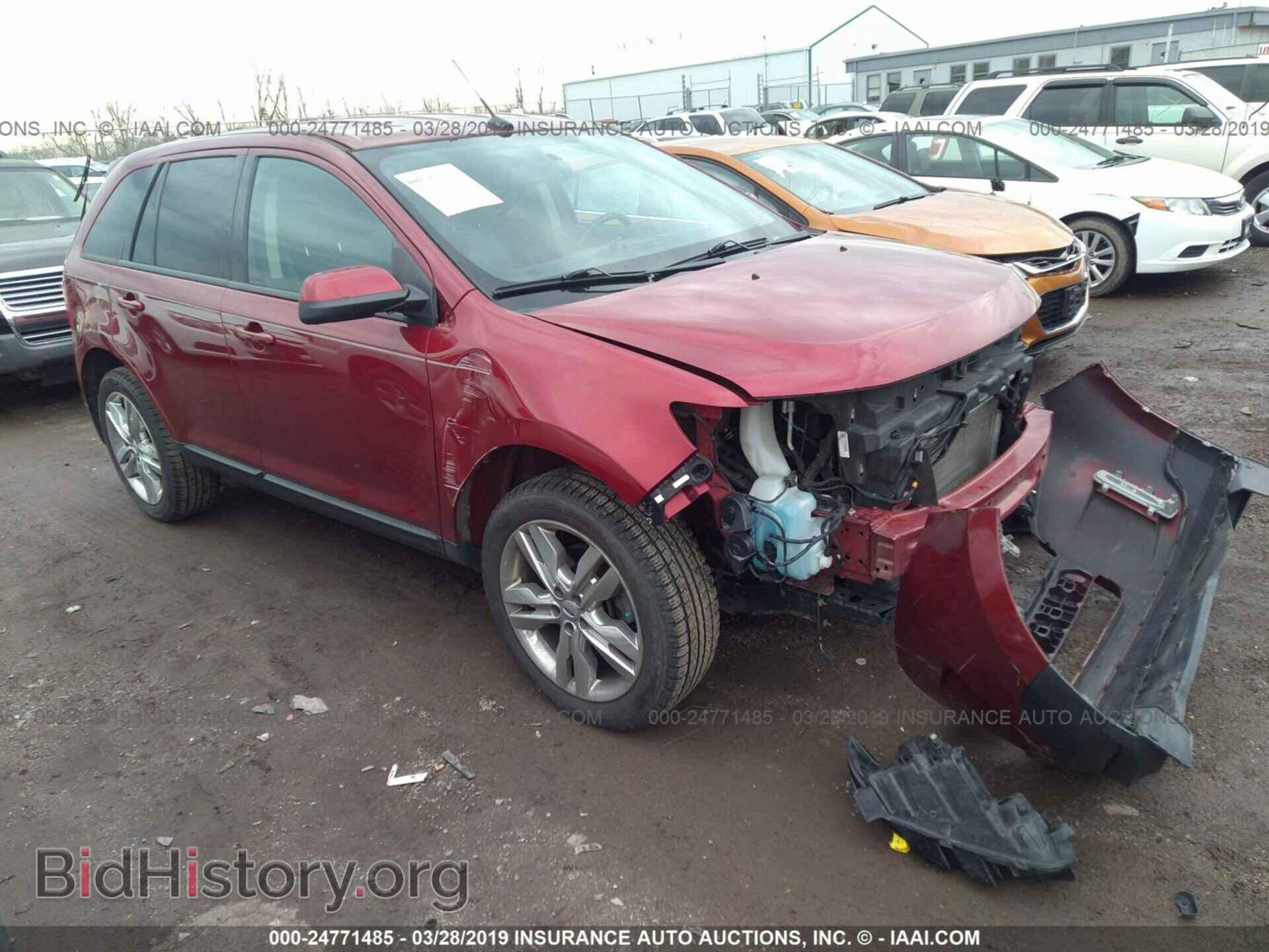 Фотография 2FMDK3JC3DBC37345 - FORD EDGE 2013