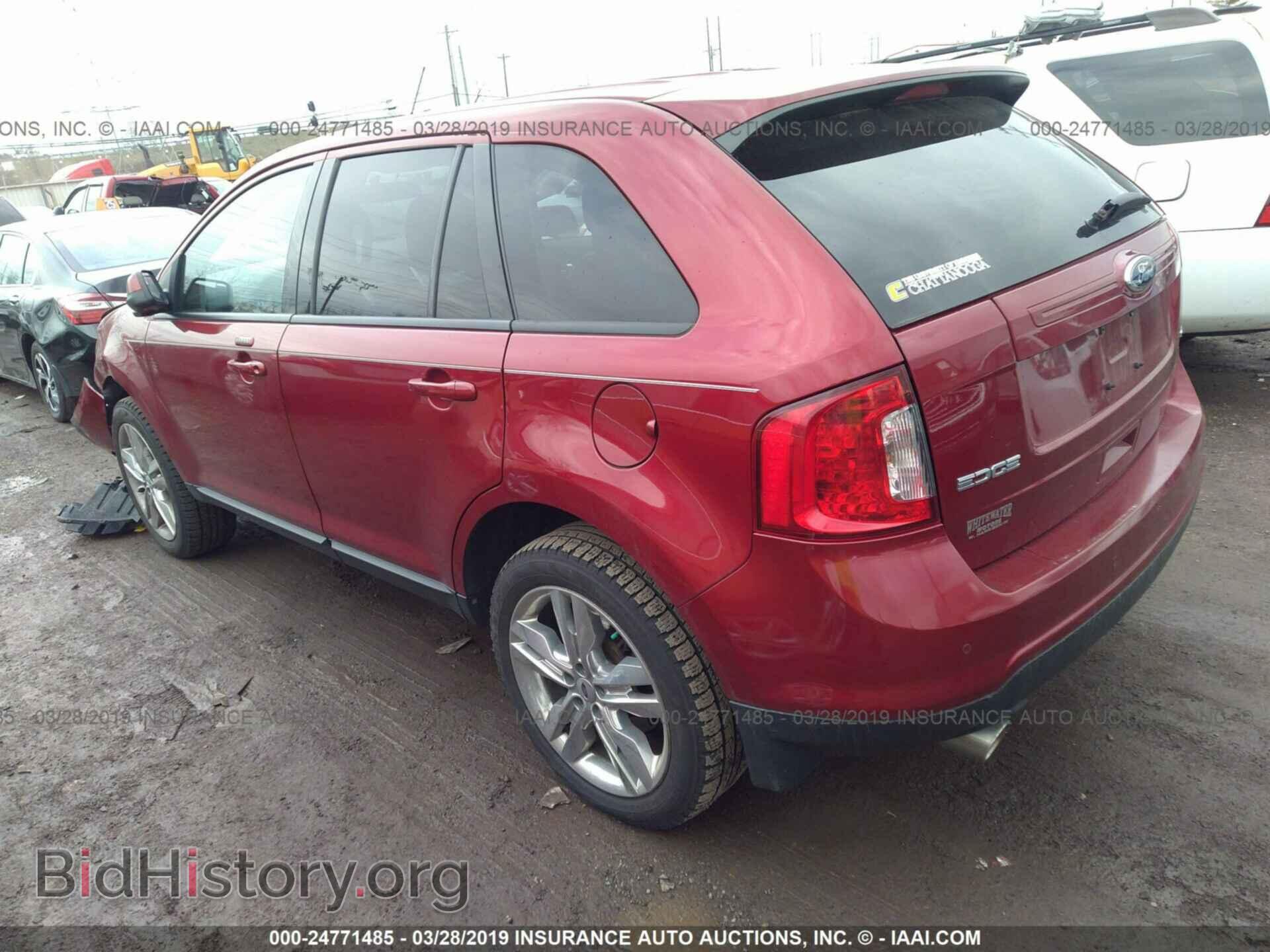 2013 FORD EDGE - VIN: 2FMDK3JC3DBC37345 - Фото 3