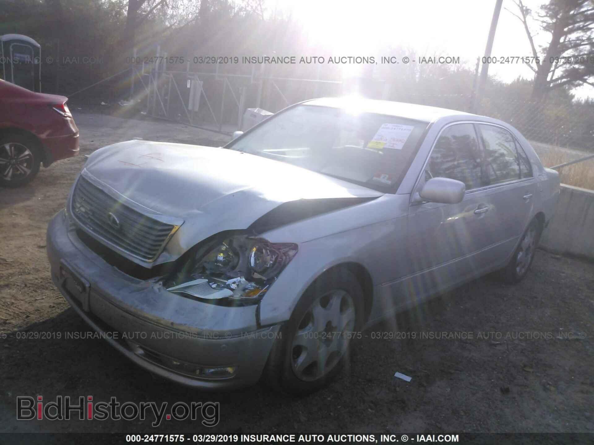 2005 LEXUS LS - VIN: JTHBN36F055001620 - Photo 2