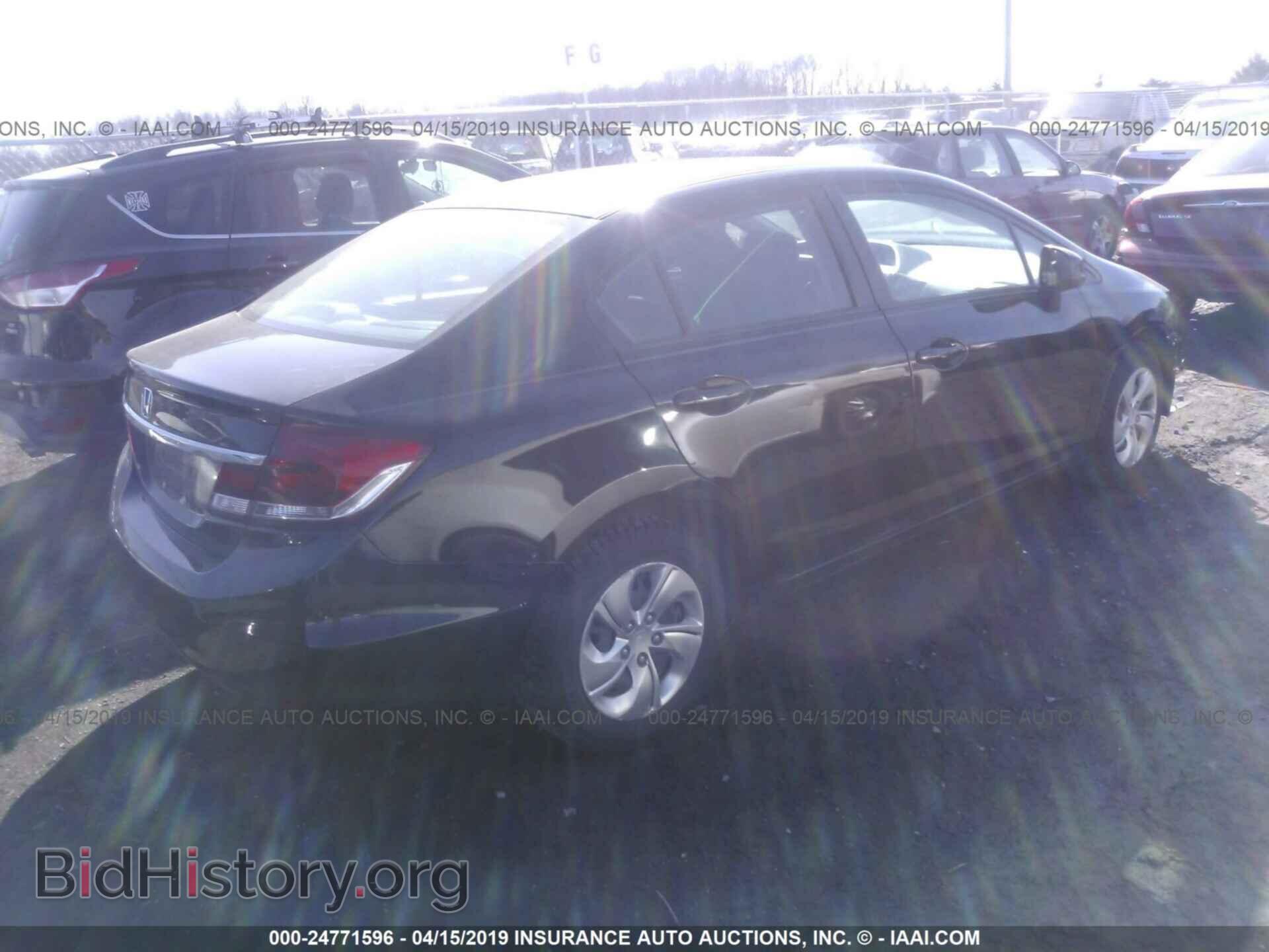 2013 HONDA CIVIC - VIN: 2HGFB2F57DH600715 - Фото 4