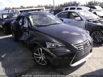 2019 Lexus IS 300, черный — VIN JTHBA1D27K5088038, IAAI