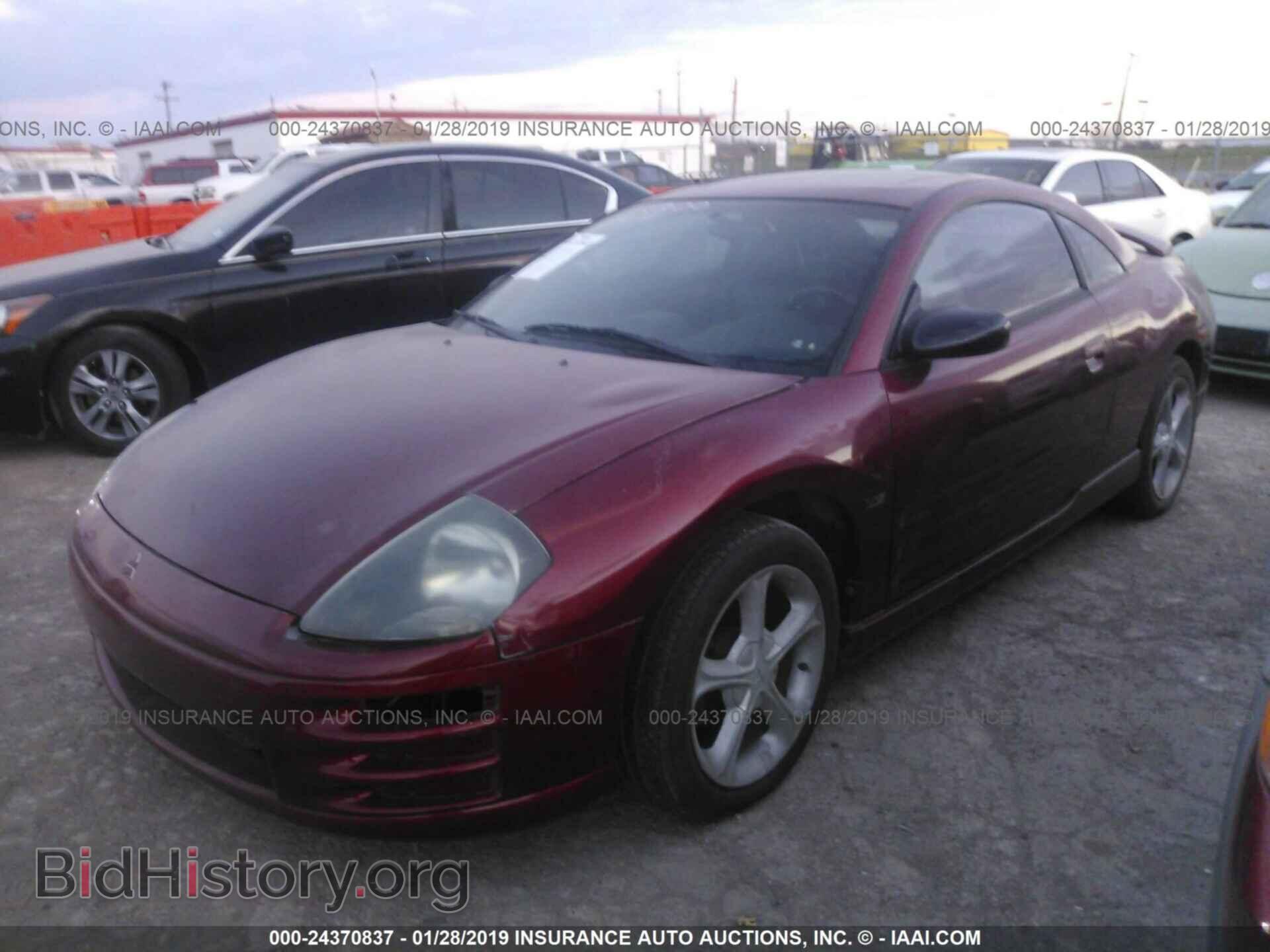 2001 MITSUBISHI ECLIPSE - VIN: 4A3AC84H71E143457 - Photo 2