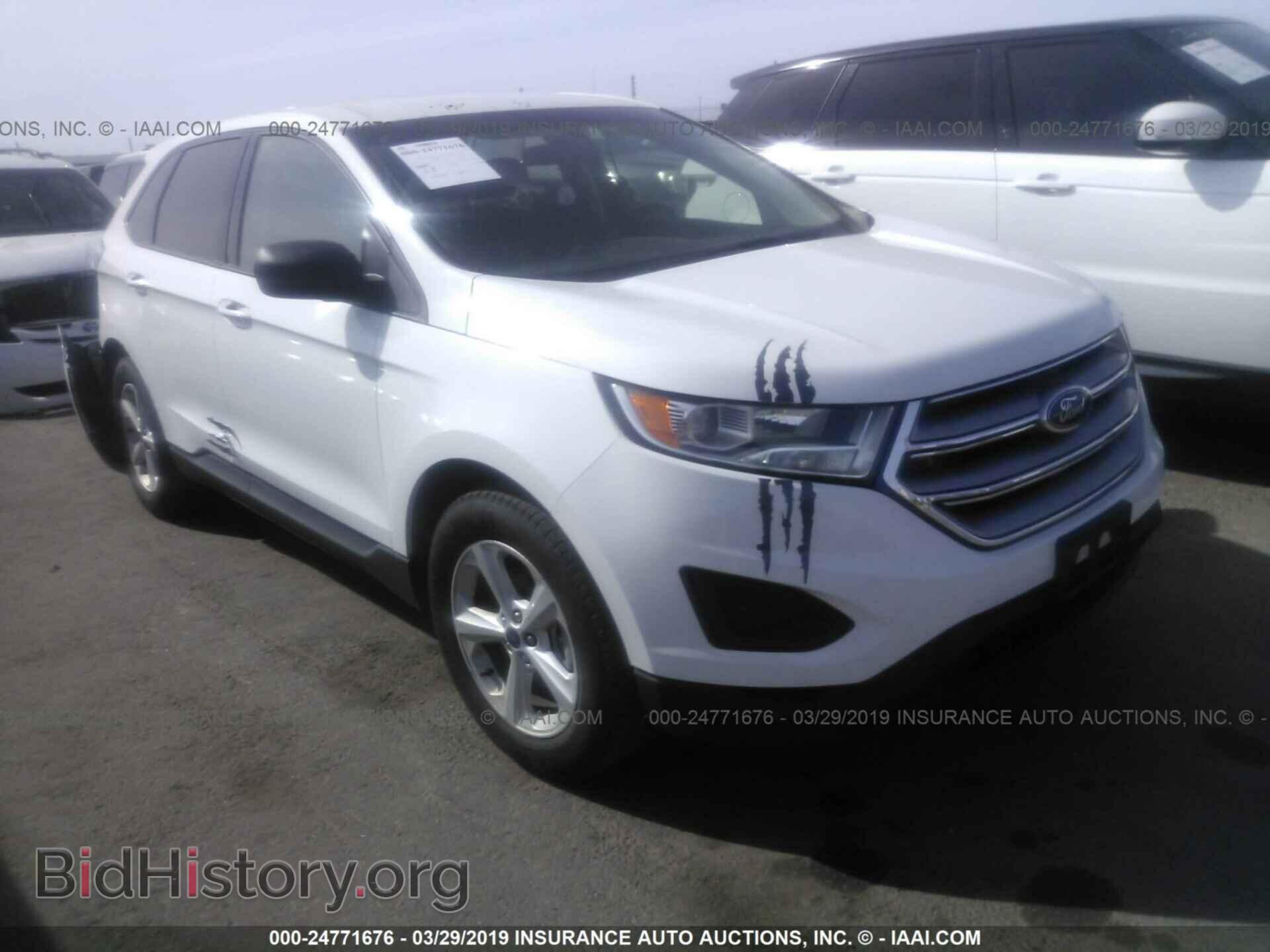 Фотография 2FMPK3G92HBB52320 - FORD EDGE 2017