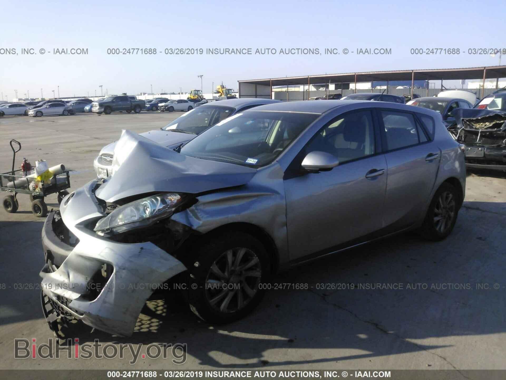 2012 MAZDA 3 - VIN: JM1BL1L72C1668038 - Фото 2