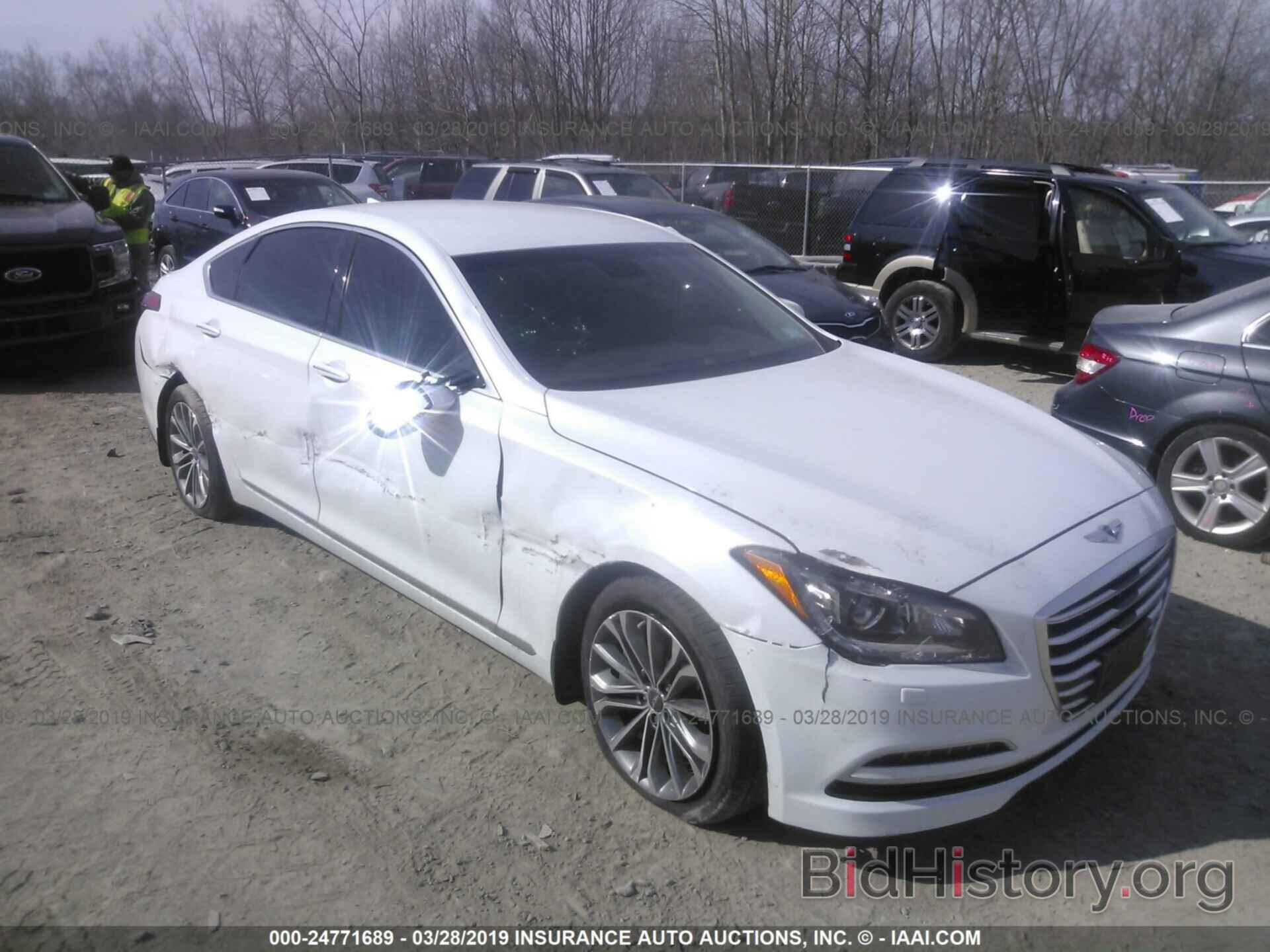 Photo KMHGN4JE4GU135143 - HYUNDAI GENESIS 2016