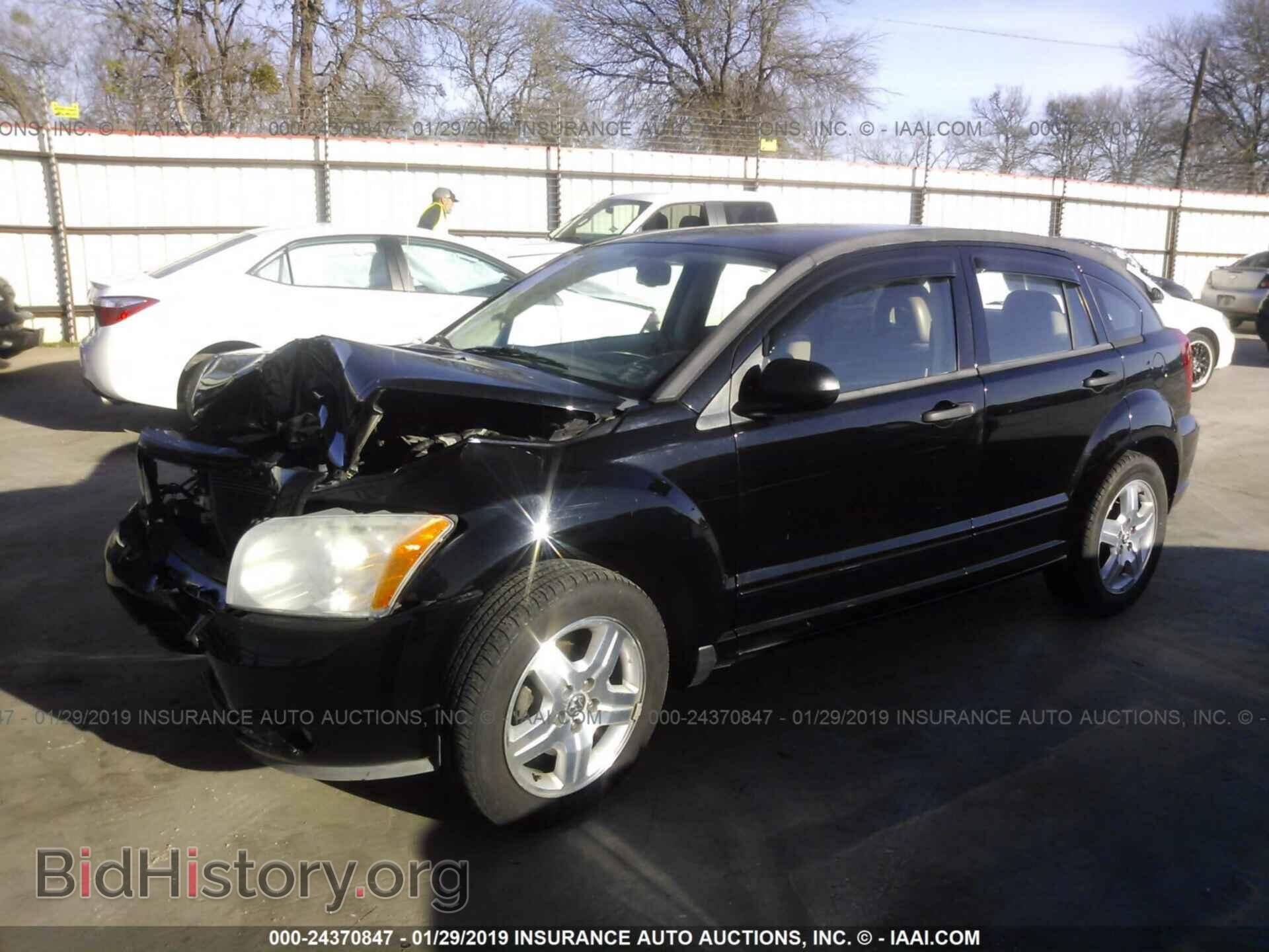 2007 DODGE CALIBER - VIN: 1B3HB48B47D218697 - Фото 2