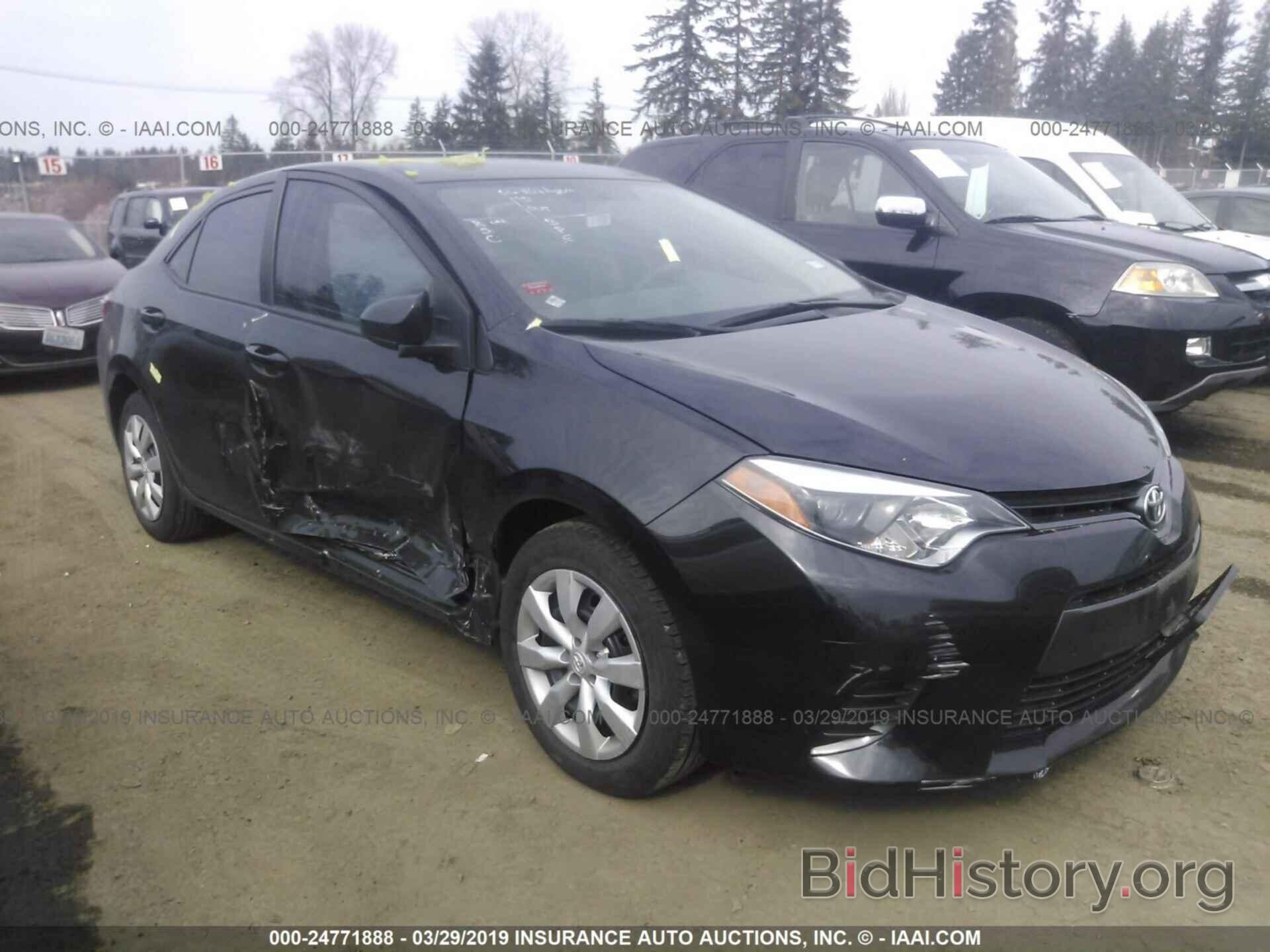 Photo 5YFBURHE1FP191329 - TOYOTA COROLLA 2015