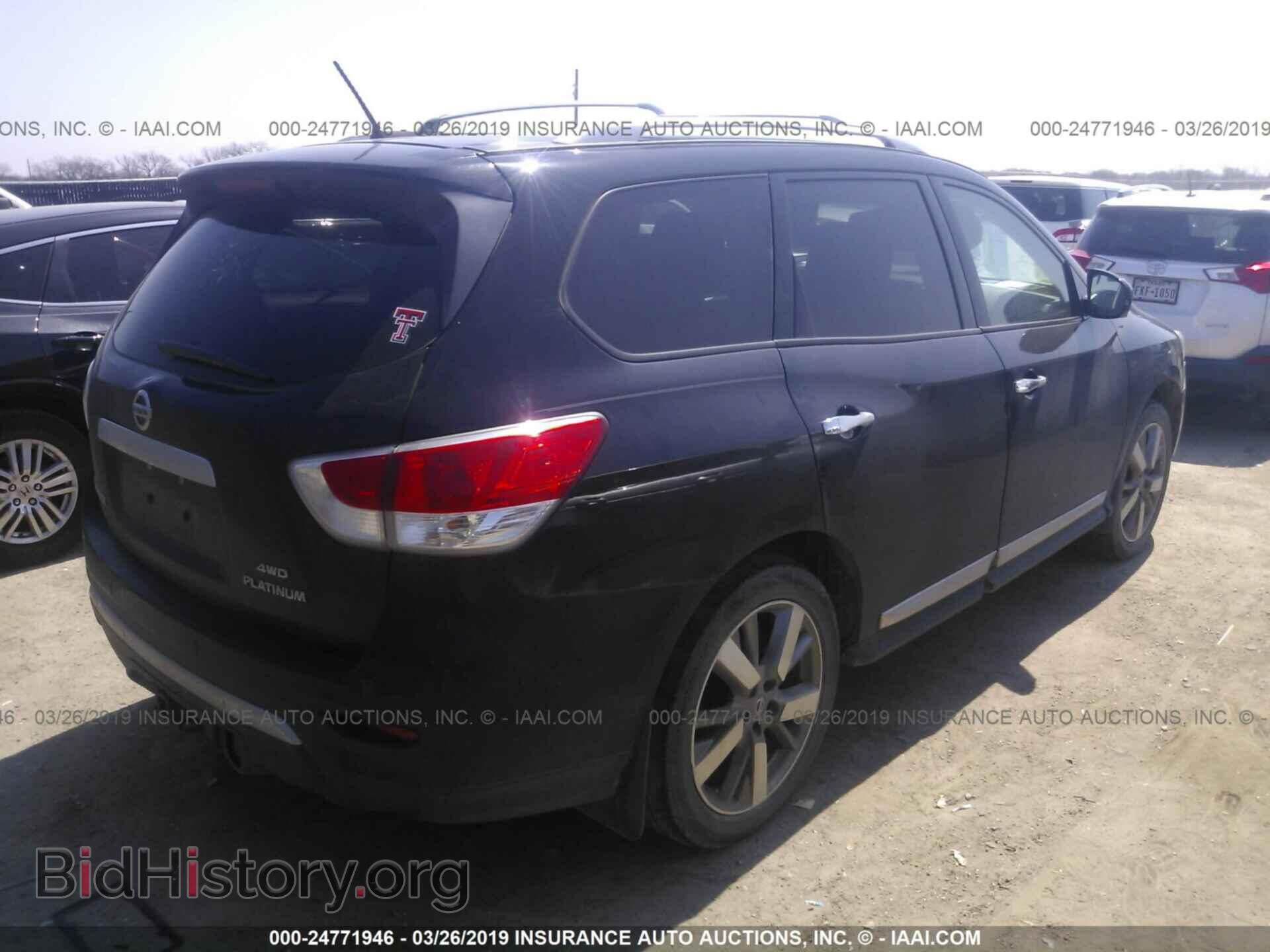 2013 NISSAN PATHFINDER - VIN: 5N1AR2MMXDC665393 - Фото 4
