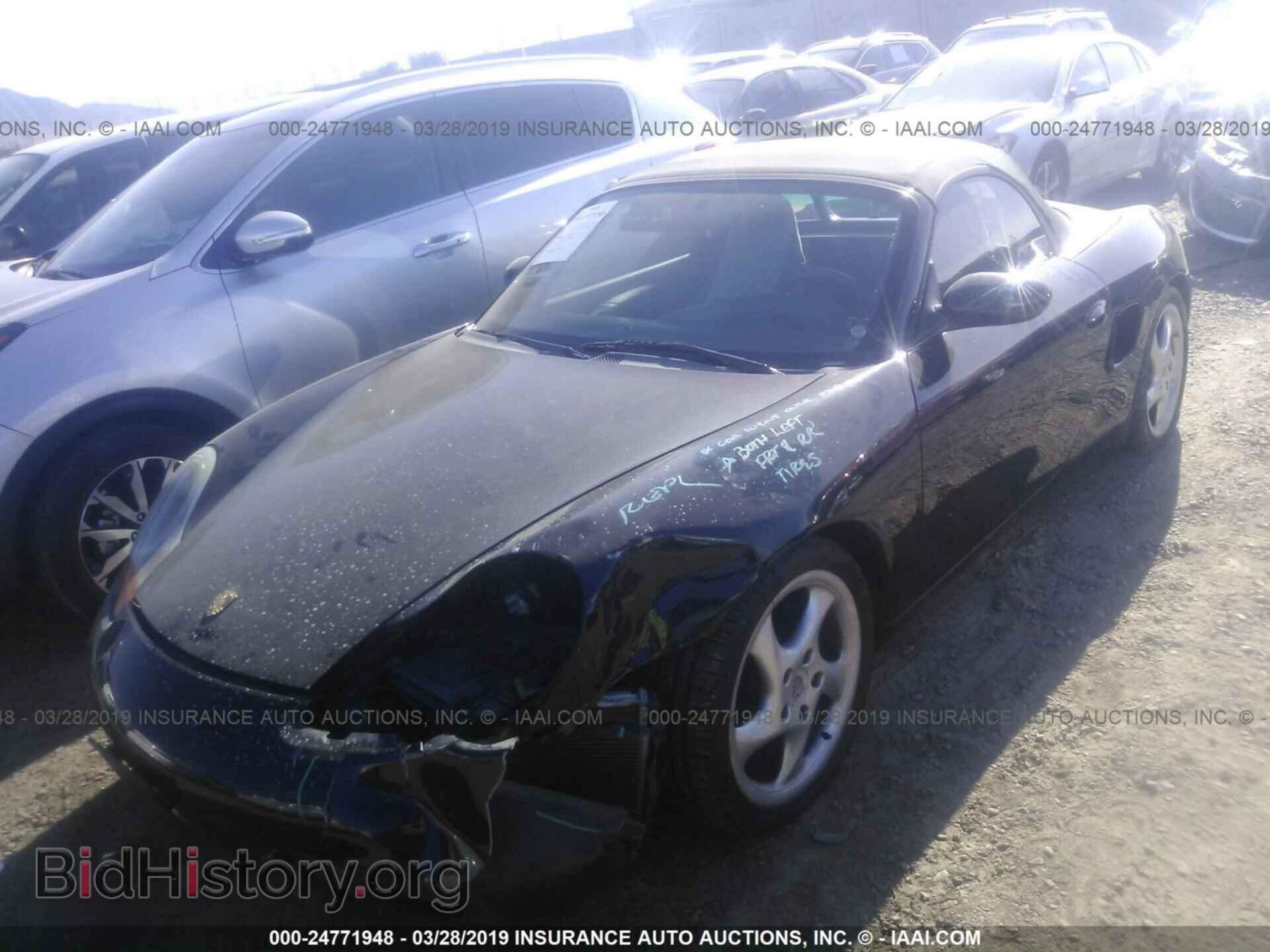 2000 PORSCHE BOXSTER - VIN: WP0CA2985YU624105 - Фото 2